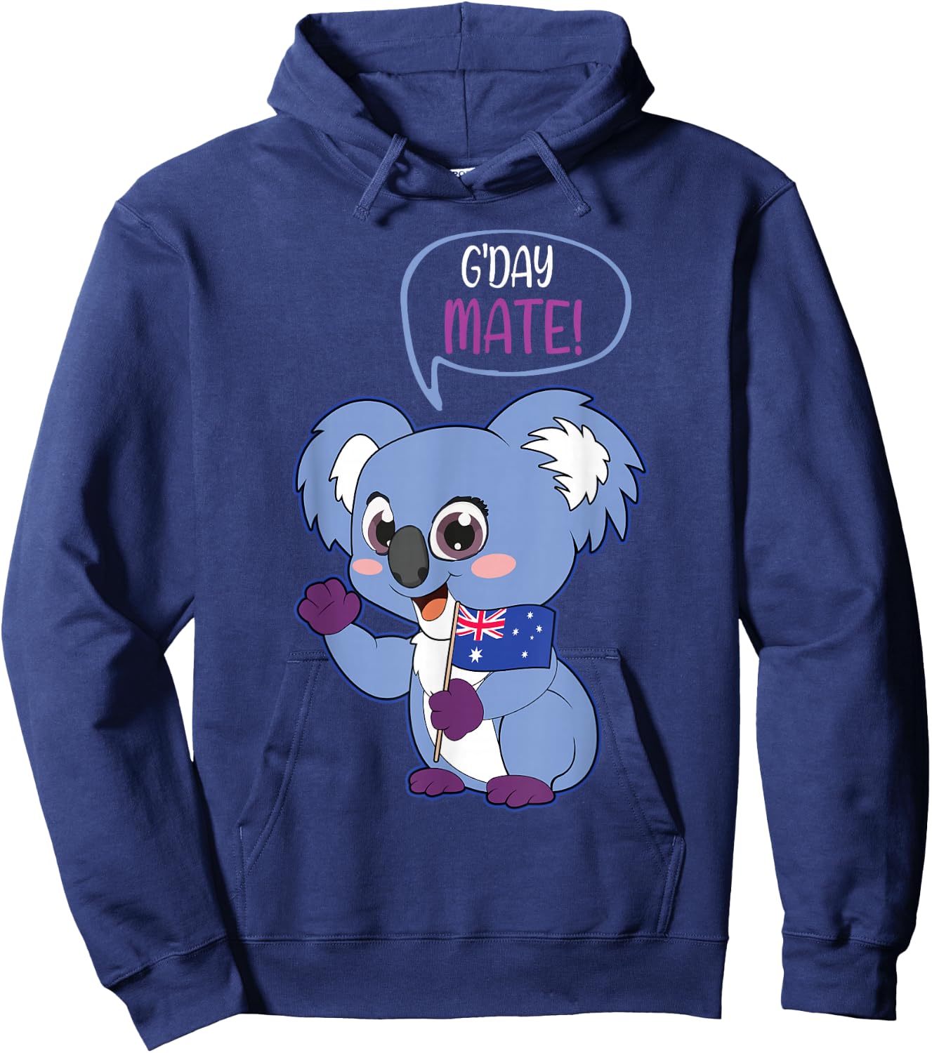 G'Day Mate Koala Australia Day Australian Australia Hoodie - Hoodie | Navy