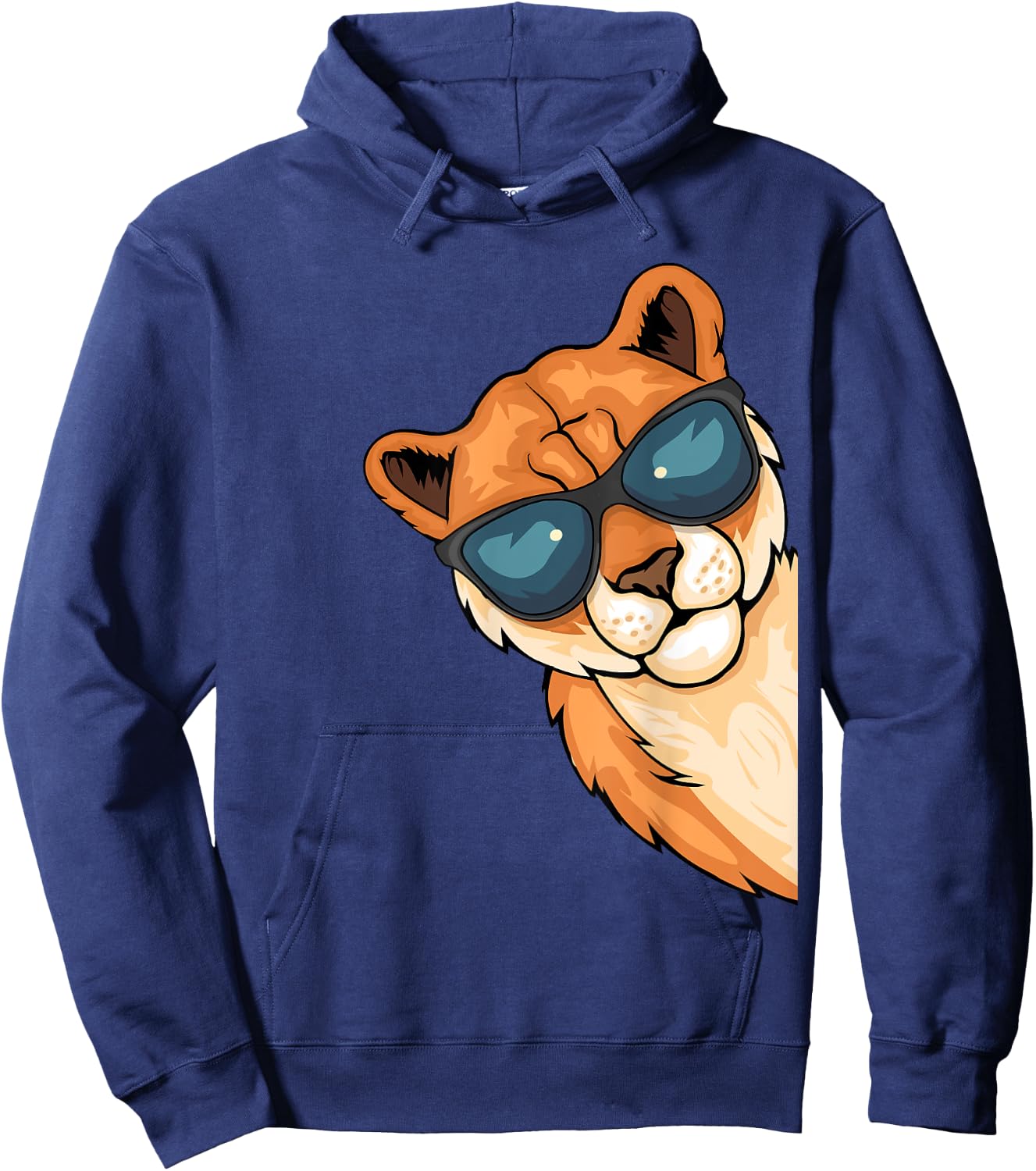Puma Lover Kids Puma Animal Men Wildcat Puma Hoodie - Hoodie | Navy