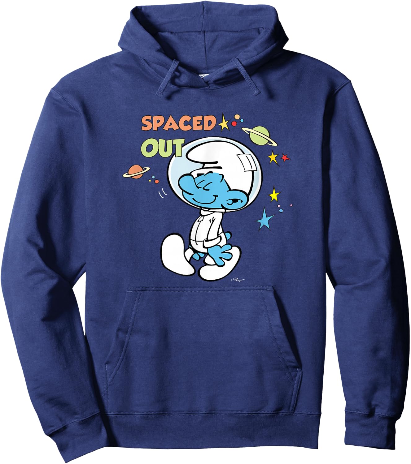 The Smurfs Spaced Out Hoodie - Hoodie | Navy