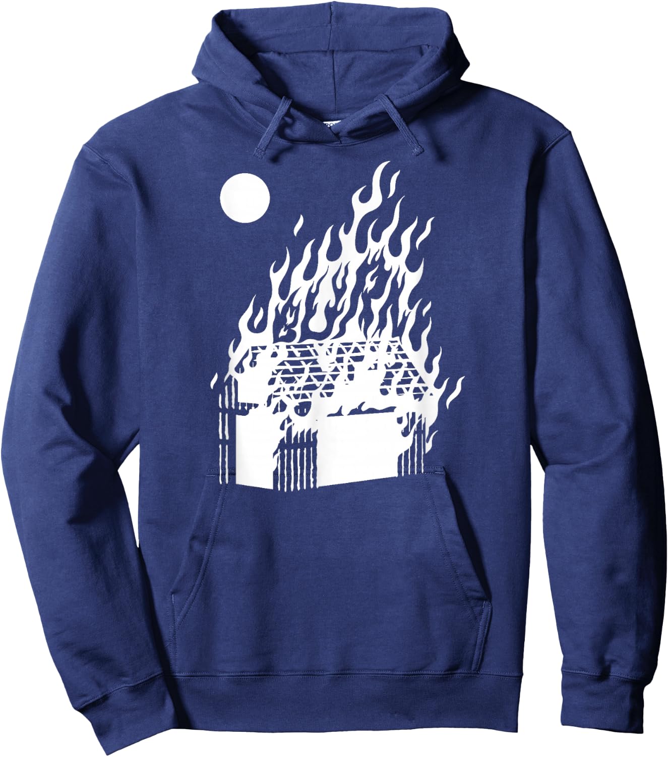 Marvel Agatha All Along Disney+ Agatha Harkness Burn Hoodie - Hoodie | Navy