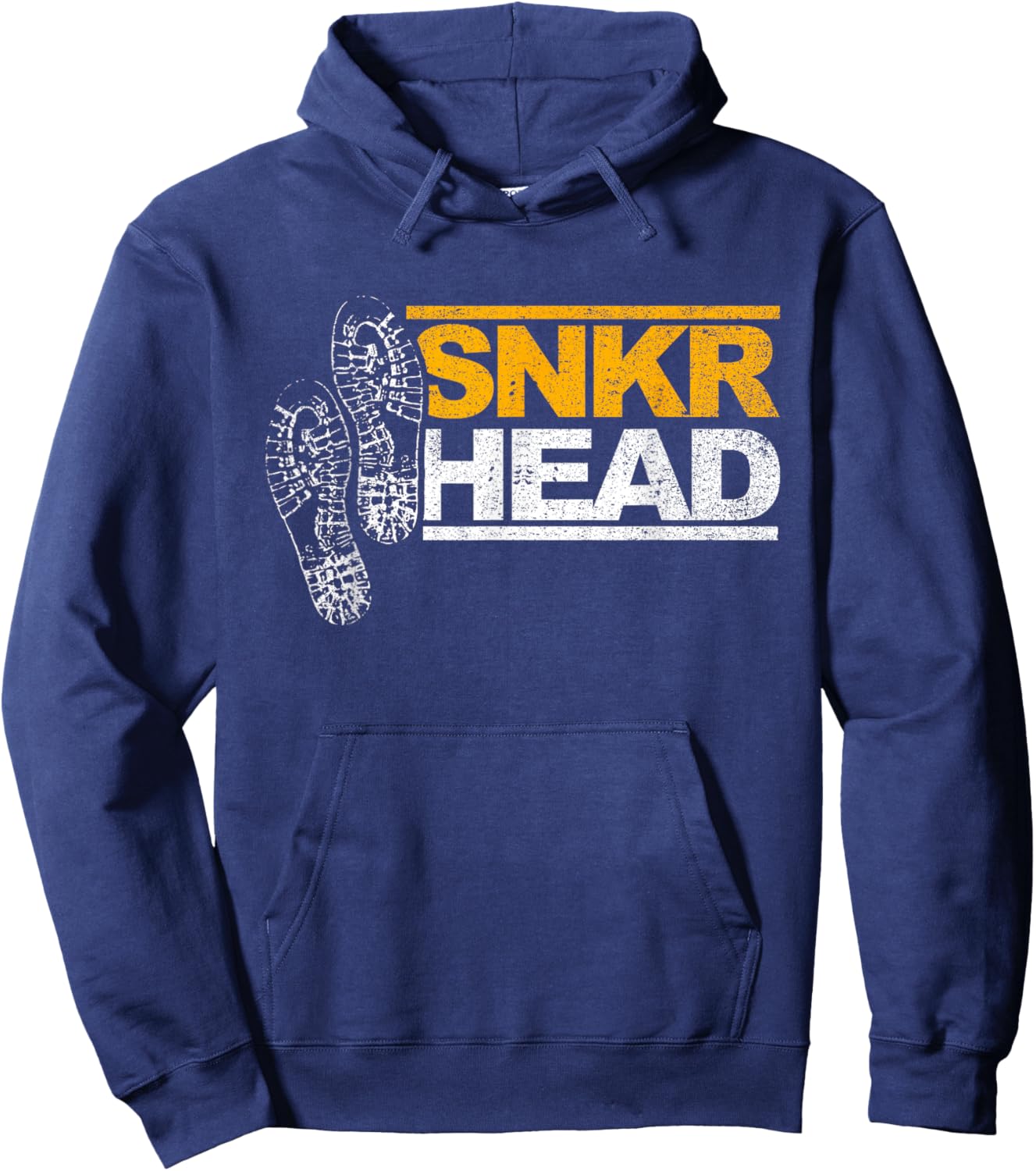Sneaker Snkr fan Shoes head Hoodie - Hoodie | Navy
