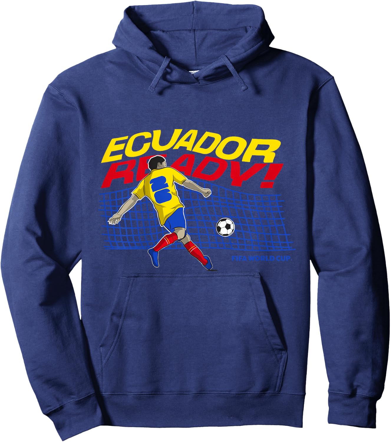 Kids FIFA WORLD CUP26 Qualifier Ecuador Ready Hoodie - Hoodie | Navy