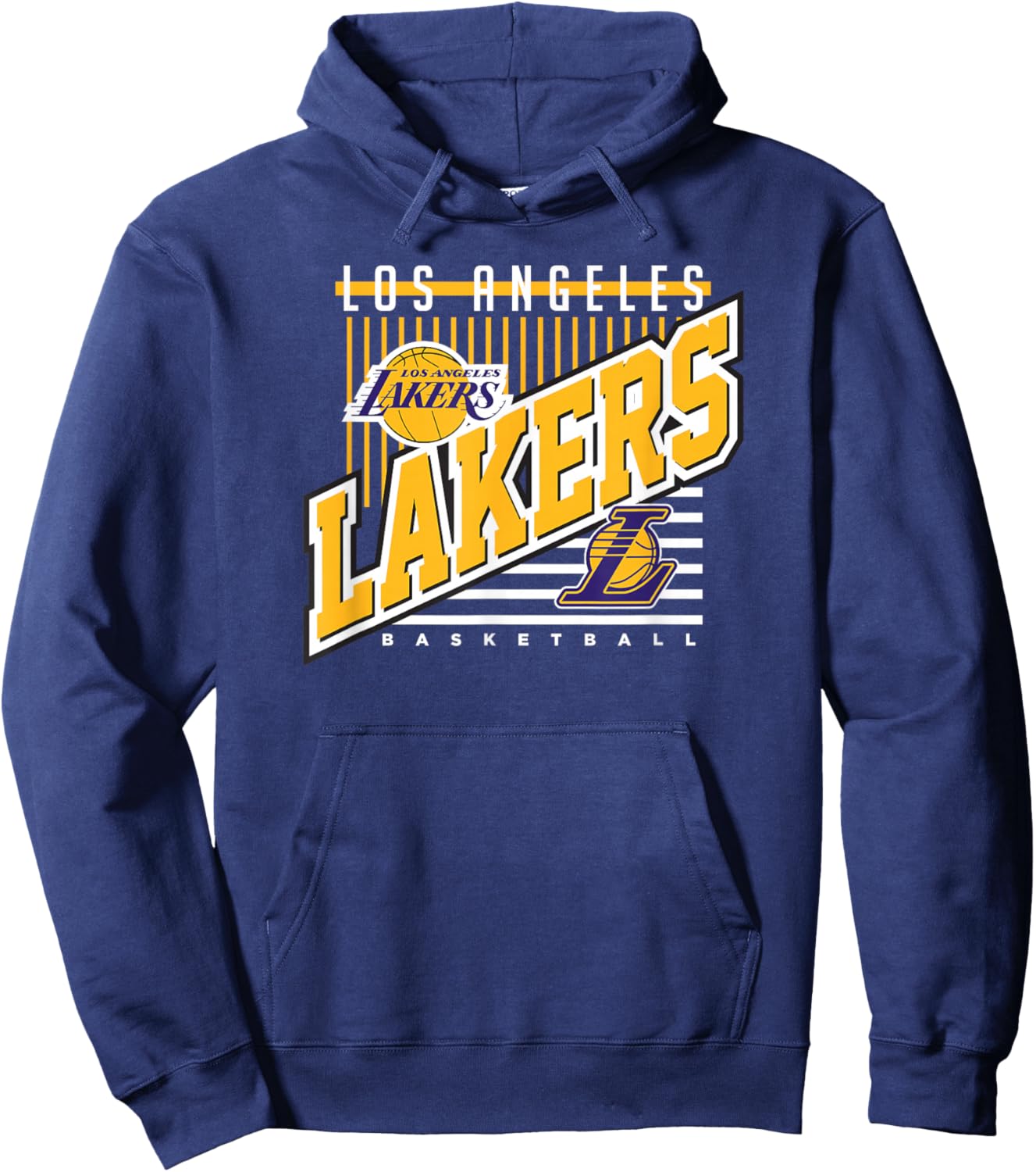 LOS ANGELES LAKERS NBA Los Angeles Lakers Rise Above Black Hoodie - Hoodie | Navy