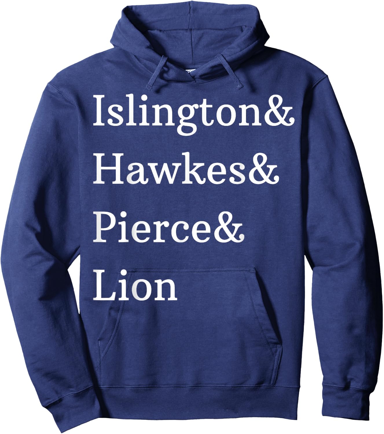Islington Hawkes Pierce Lion Hoodie - Hoodie | Navy