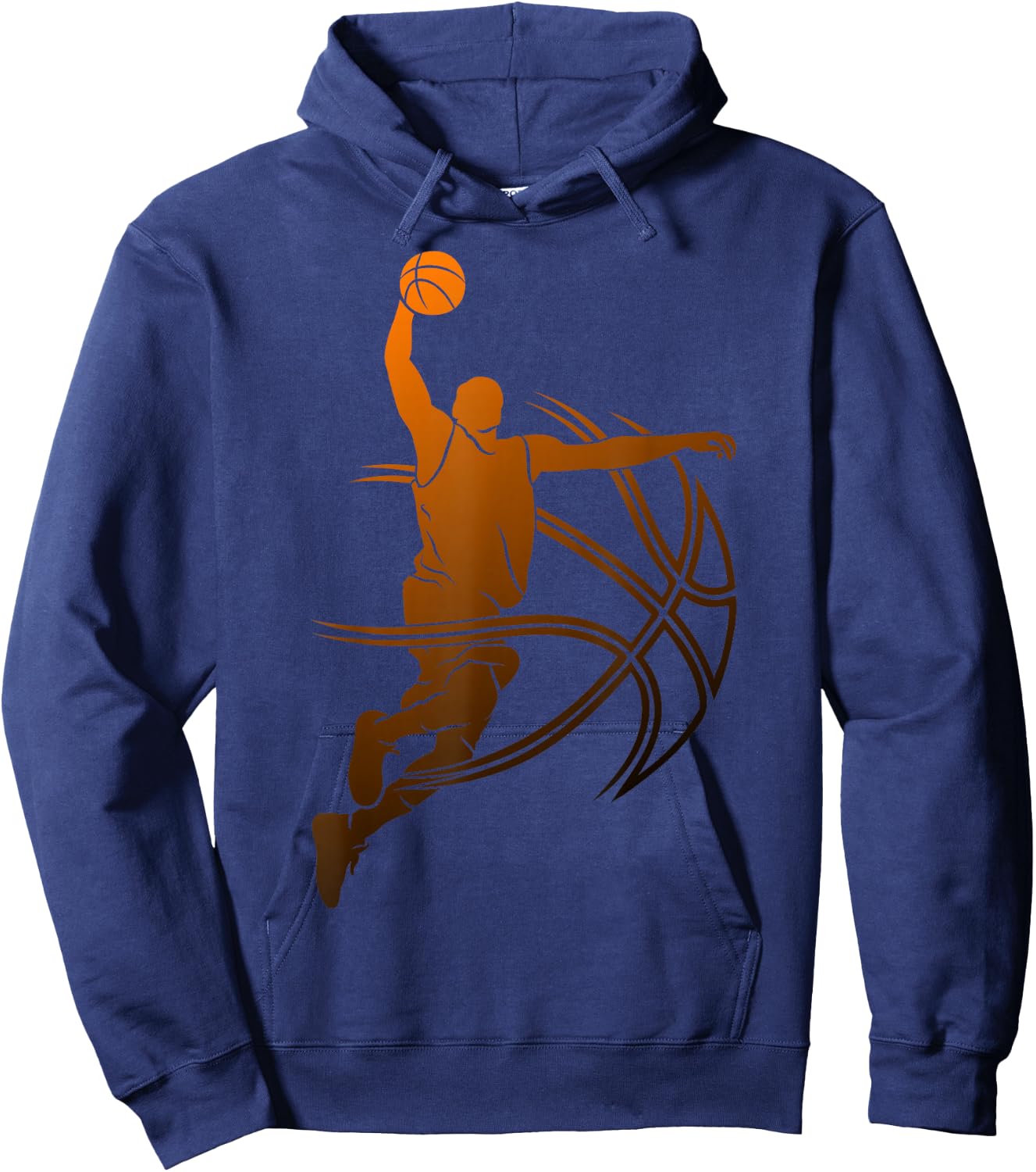 Basketball Player Hoodie - Hoodie | Navy