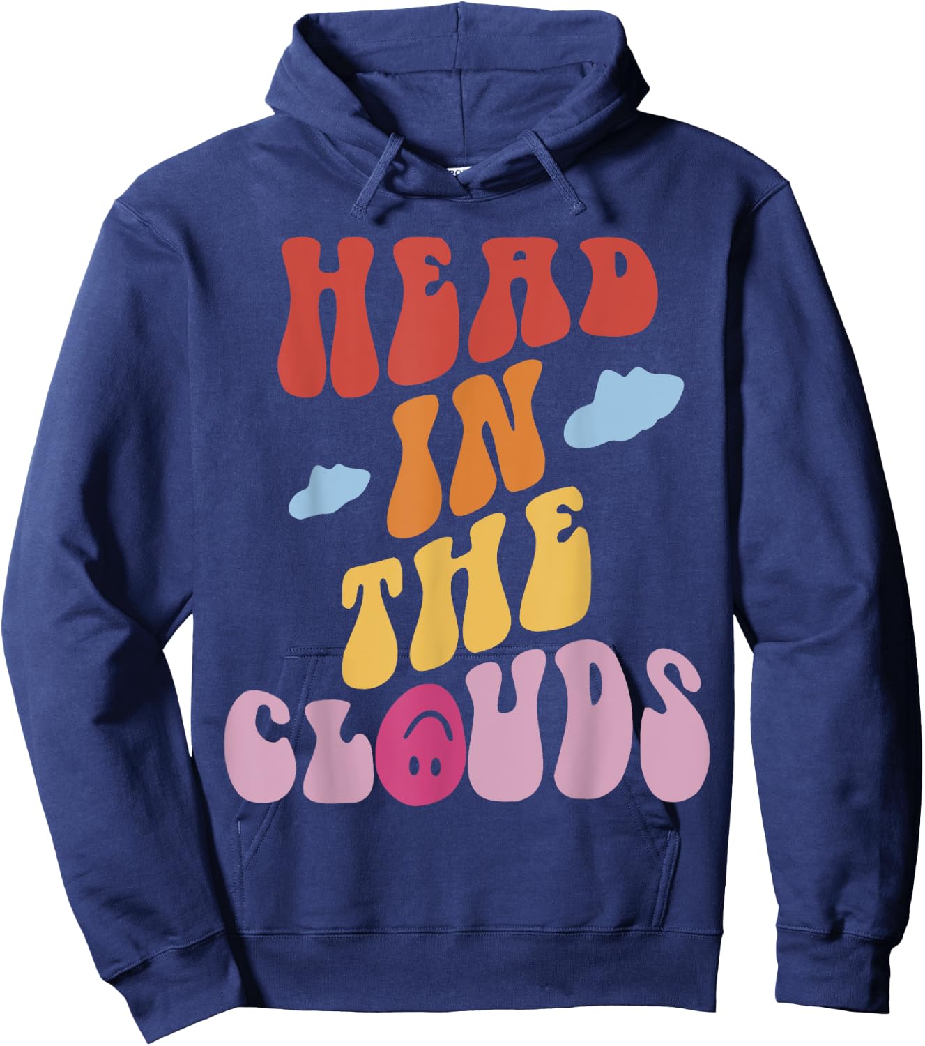 Head In The Clouds Aesthetic Trend Hoodie - Hoodie | Navy