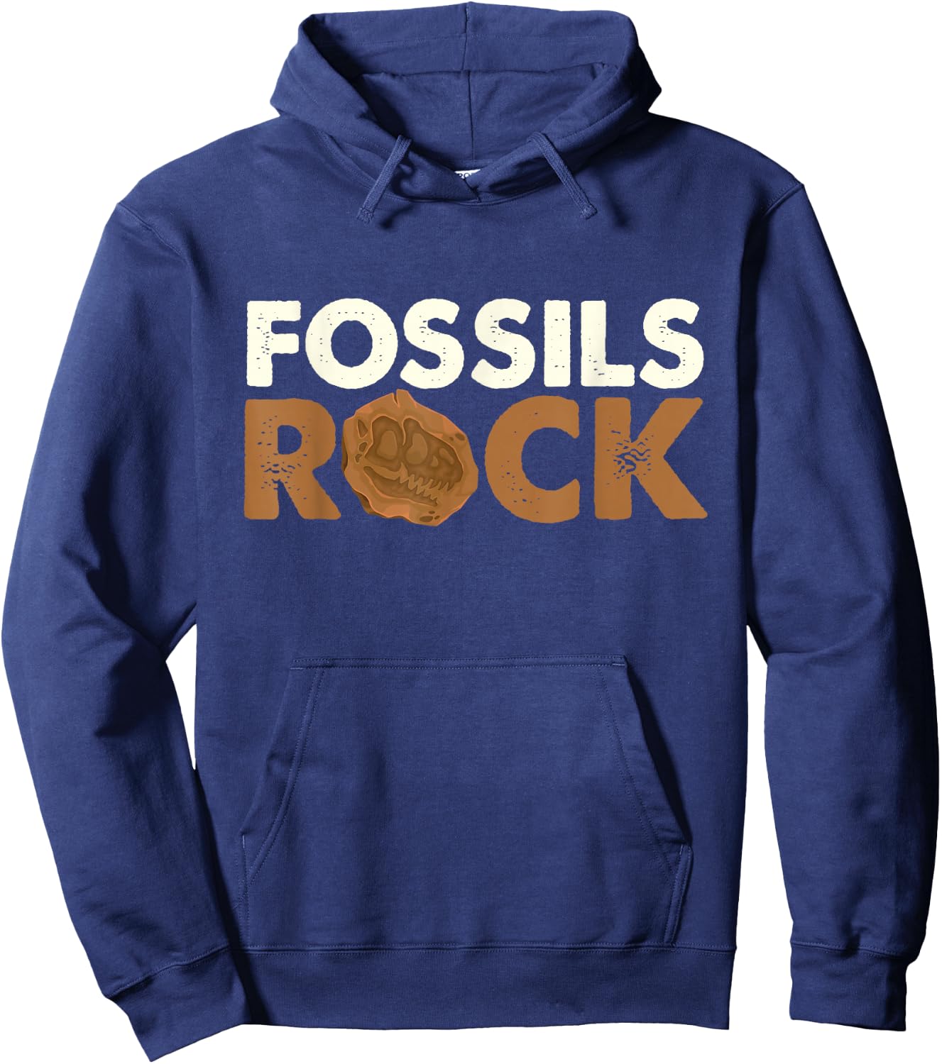 Fossils Rock - Rock Collector Geode Hunter Geology Hoodie - Hoodie | Navy