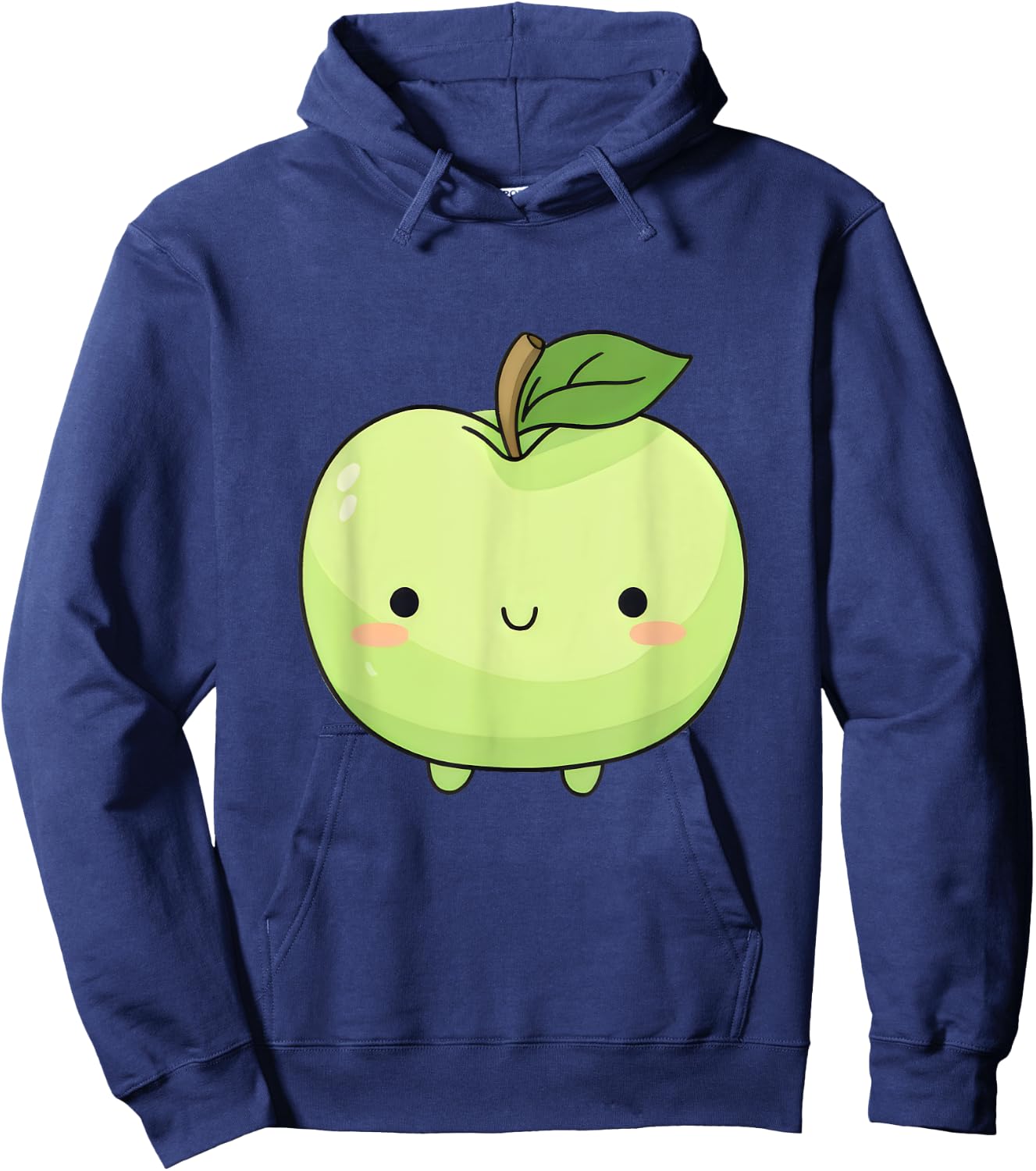 Apple Tree Apple Picking Crew Blossom Fruit Cute Green Hoodie - Hoodie | Navy