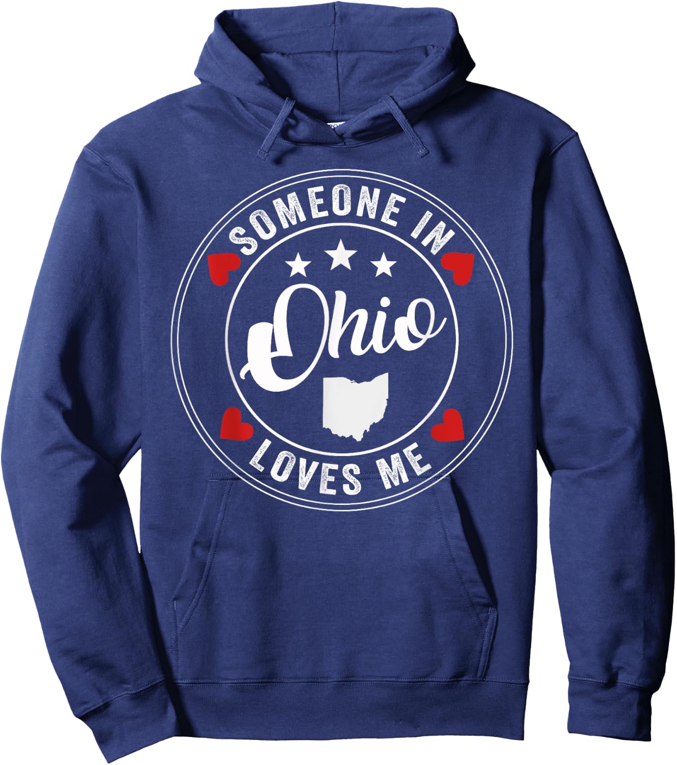 Someone In Ohio Loves Me Hoodie - Hoodie | Navy