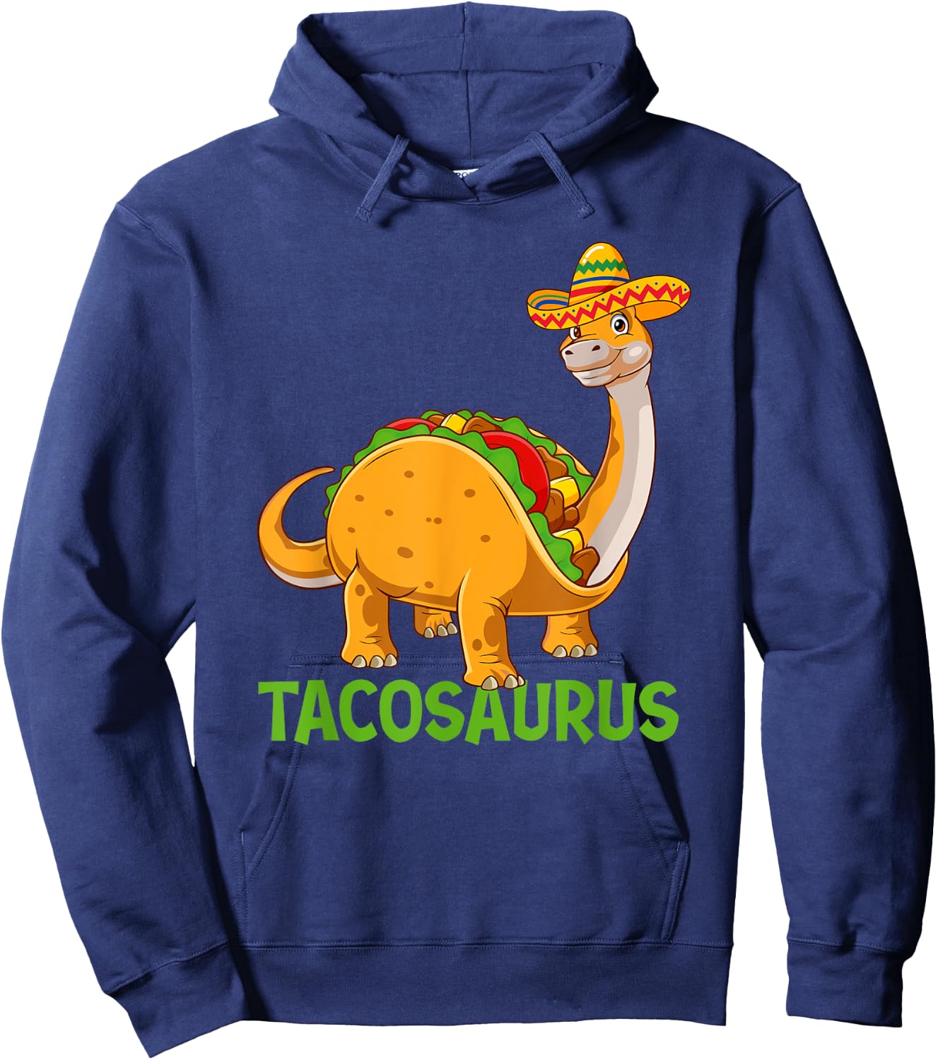 Tacosaurus - Taco Lover Mexican Food Taco Tuesday Hoodie - Hoodie | Navy