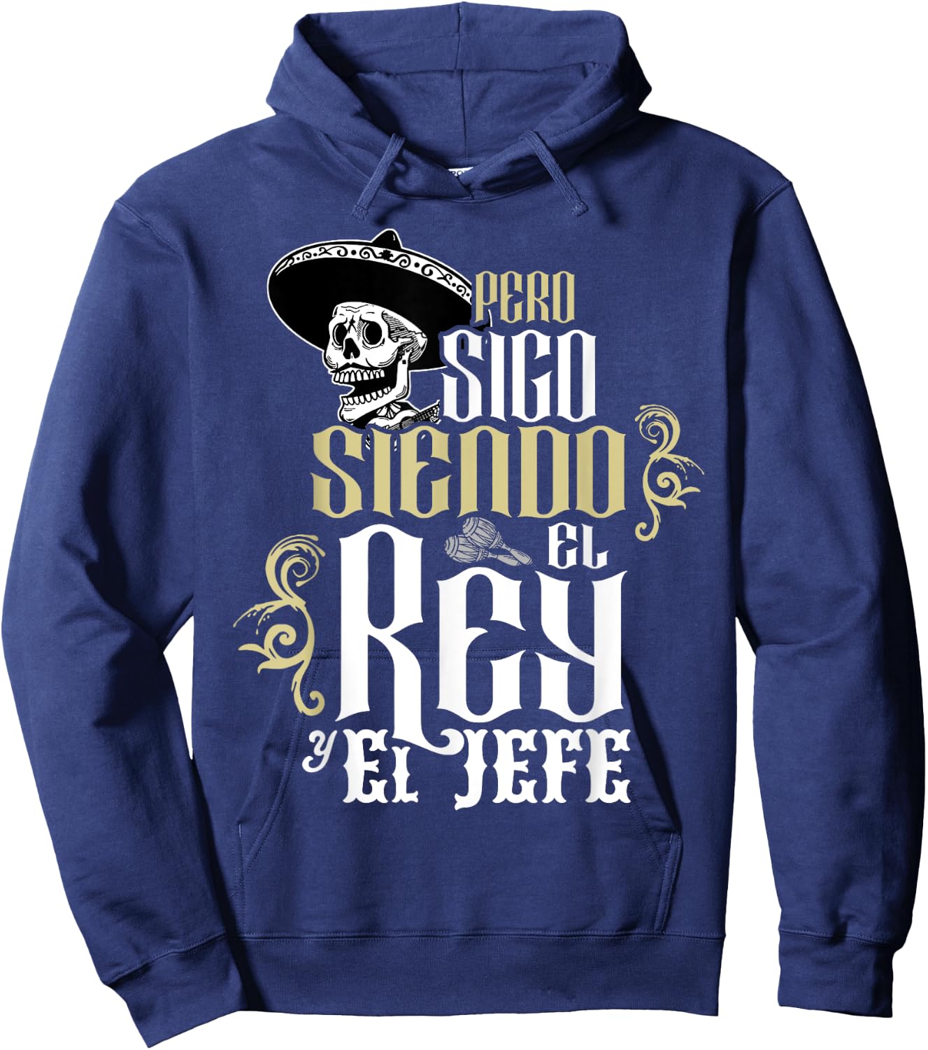 Pero Sigo Siendo El Rey El Jede Hoodie - Hoodie | Navy