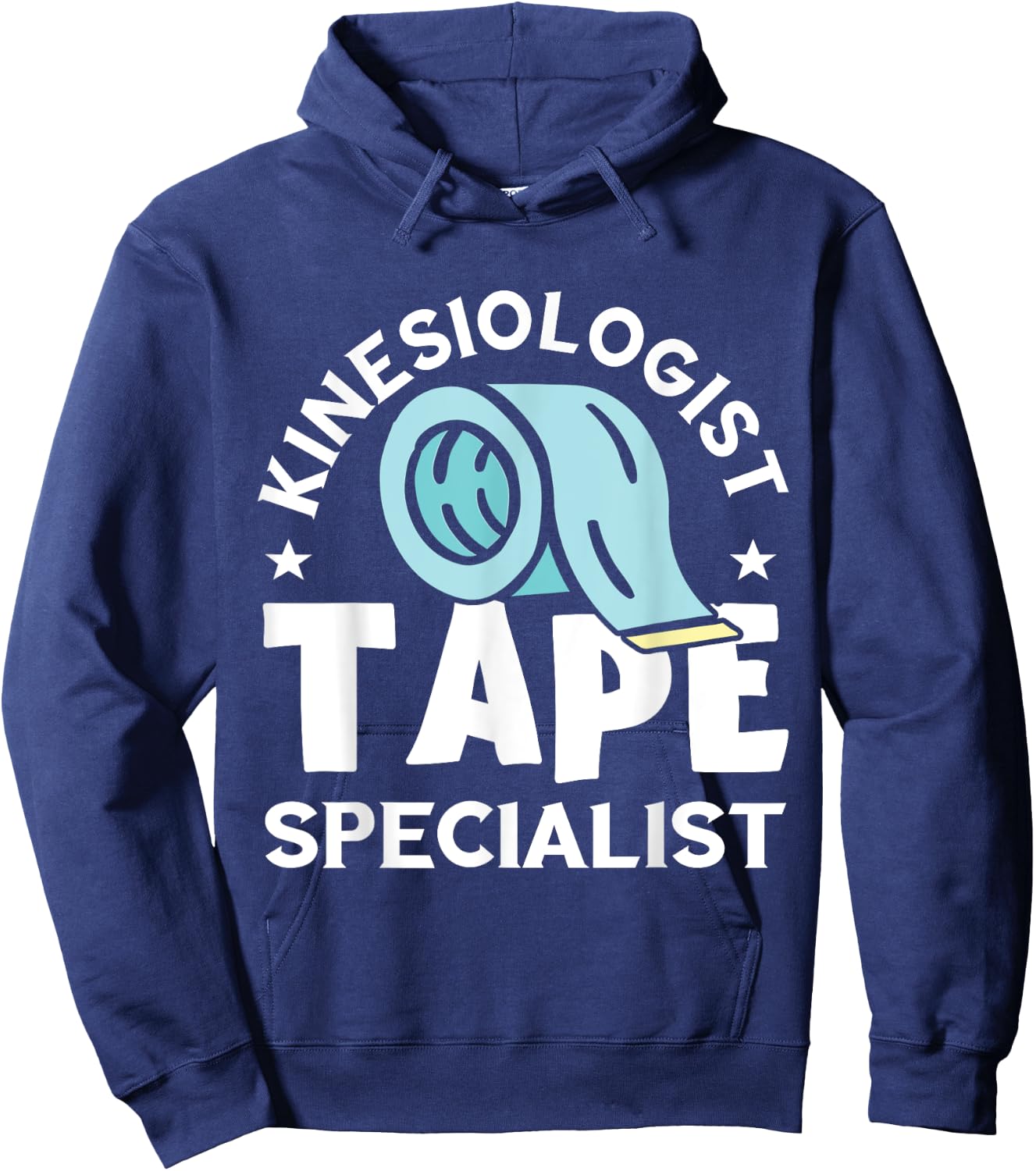 Kinesiologist Tape Specialist Kinesiotherapist Kinesiology Hoodie - Hoodie | Navy