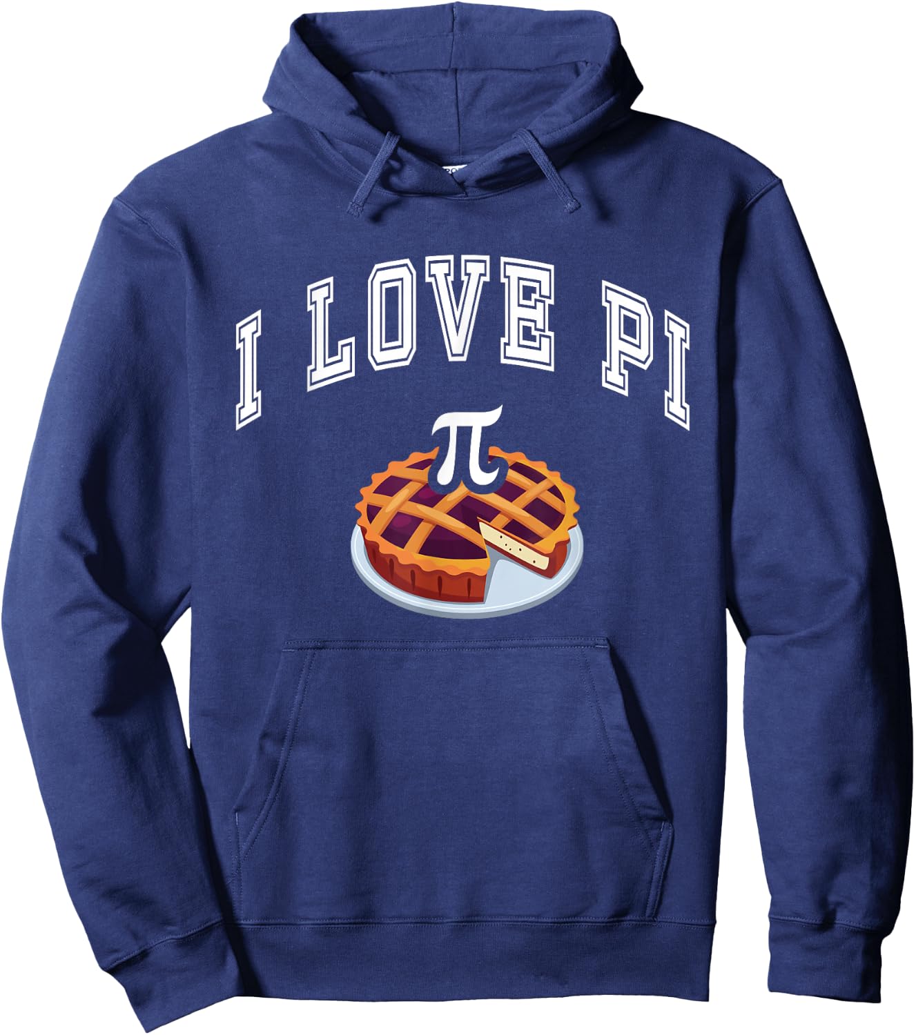 Happy Pi Day I Love Pi Celebrate Pi Day Geek Nerd Hoodie - Hoodie | Navy