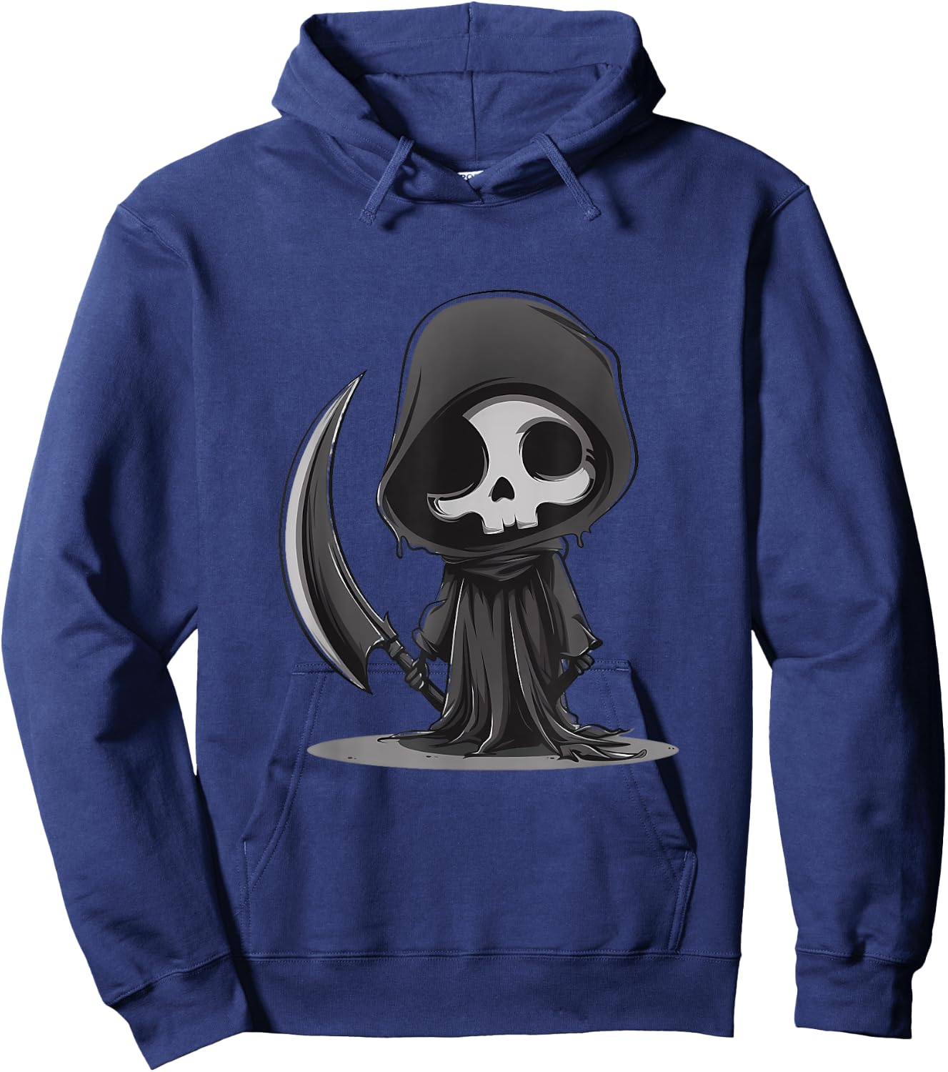 Halloween Grim Reaper Trick Or Treat Witchcraft Ghost Witch Hoodie - Hoodie | Navy