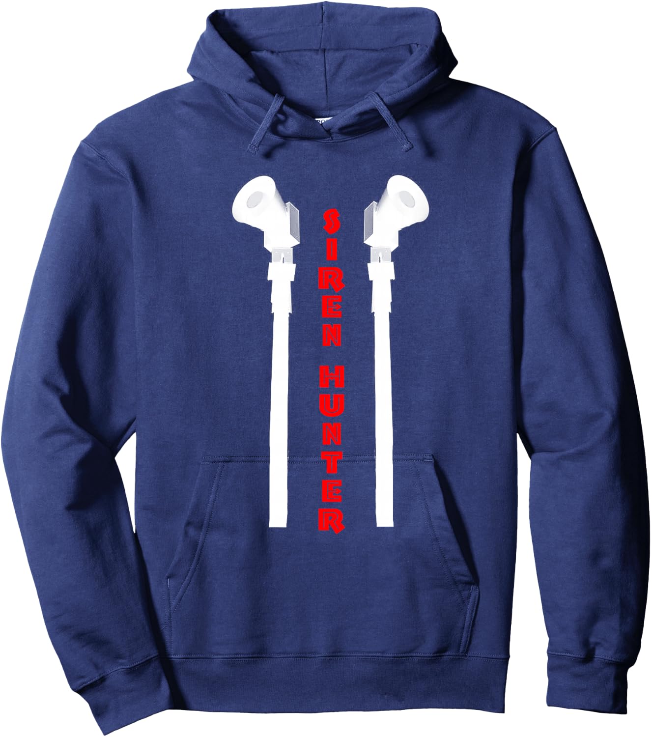 Siren Hunter ~ Tornado Siren Fan Hoodie - Hoodie | Navy