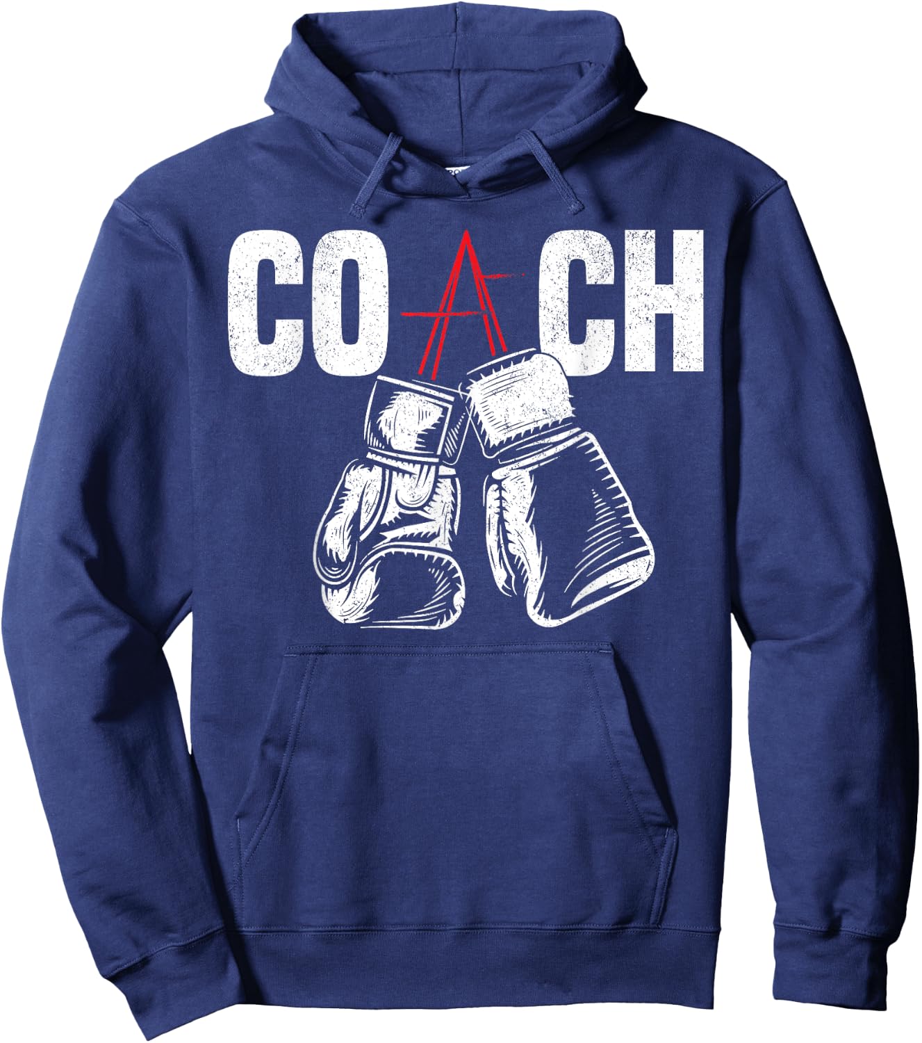 Kickboxing Kickboxer Gym Boxer Boxing Coach Hoodie - Hoodie | Navy