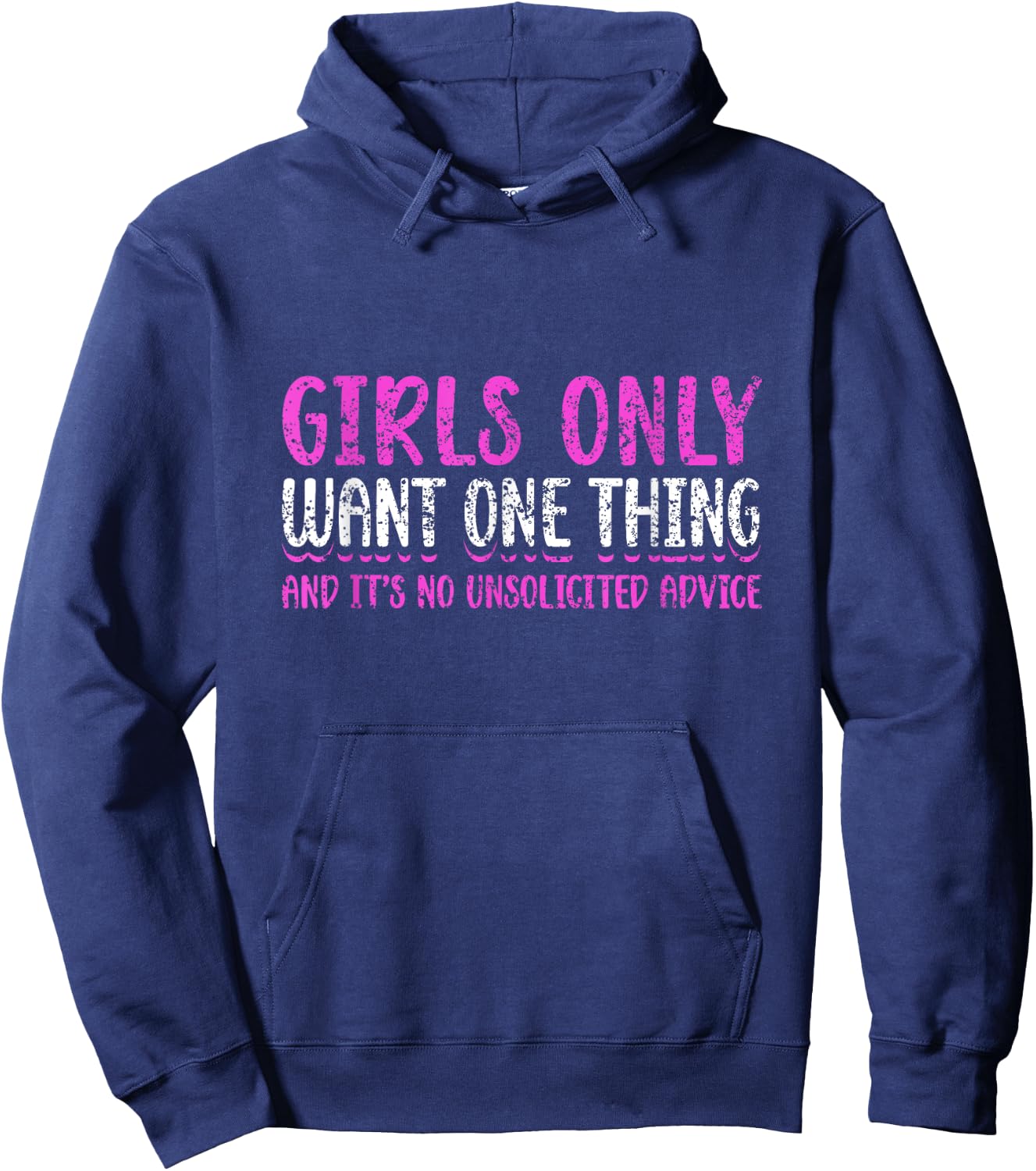 Unsolicited Advice Woman Mom Women Girls Girl Mother Mommy Hoodie - Hoodie | Navy