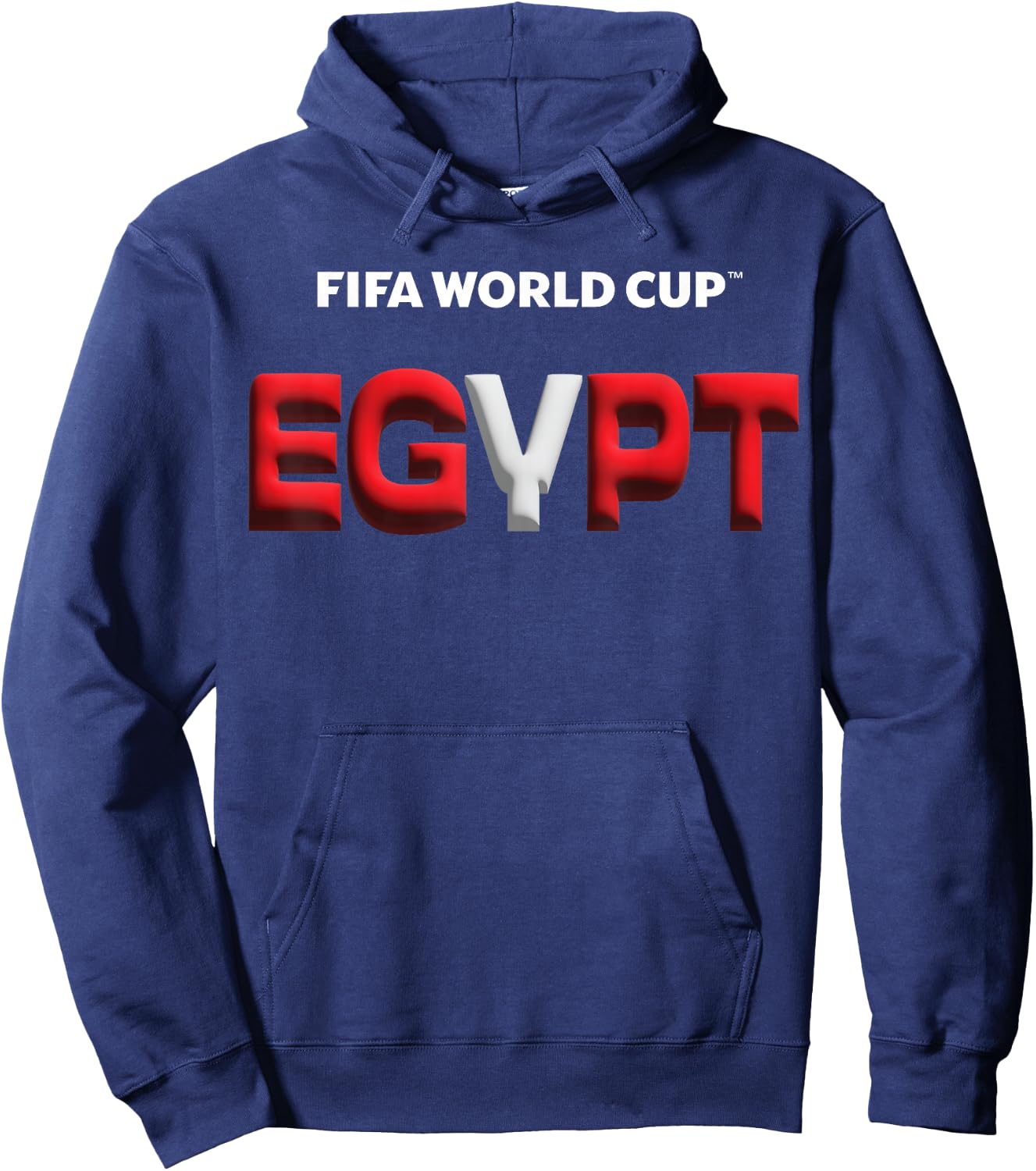 FIFA World CUP26 Egypt Bubble Color Hoodie - Hoodie | Navy