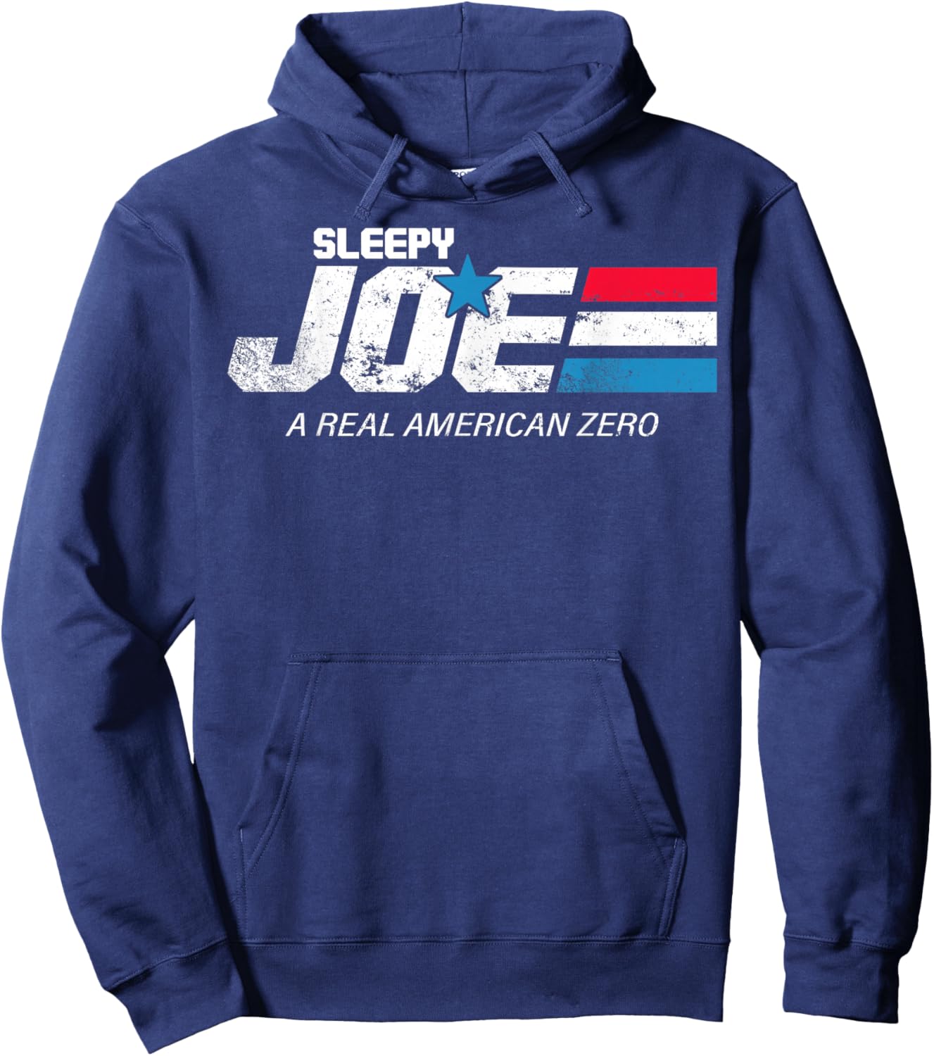 Sleepy Joe A Real American Zero Hoodie - Hoodie | Navy