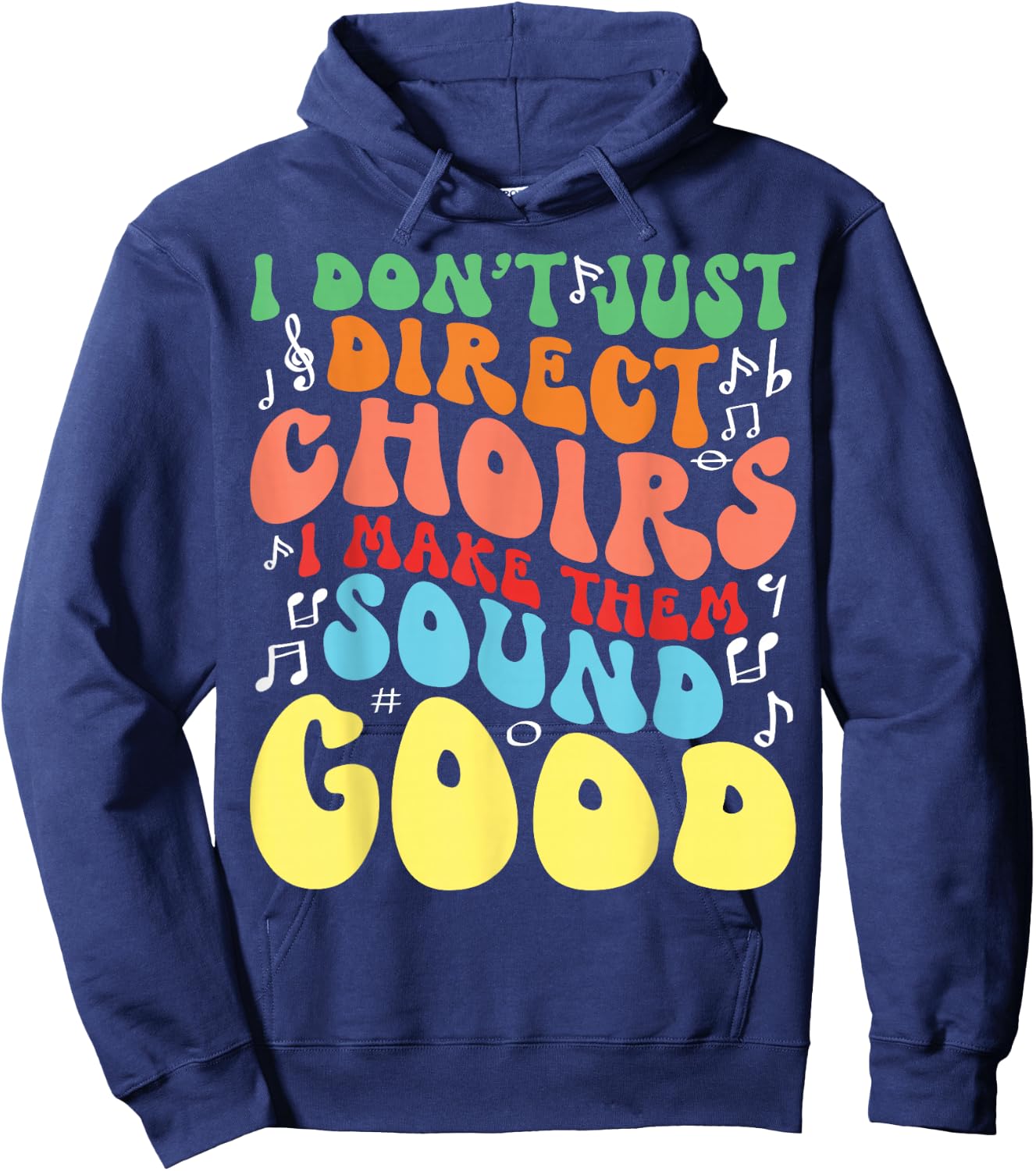 Choir Director Musician Musical Choir Choral Choir Teacher Men Women Hoodie - Hoodie | Navy