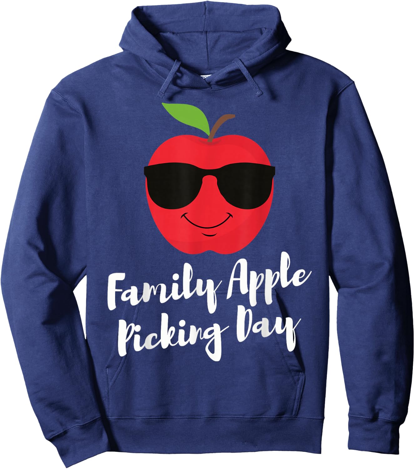 Family Apple Picking Day Apple picking season Hoodie - Hoodie | Navy