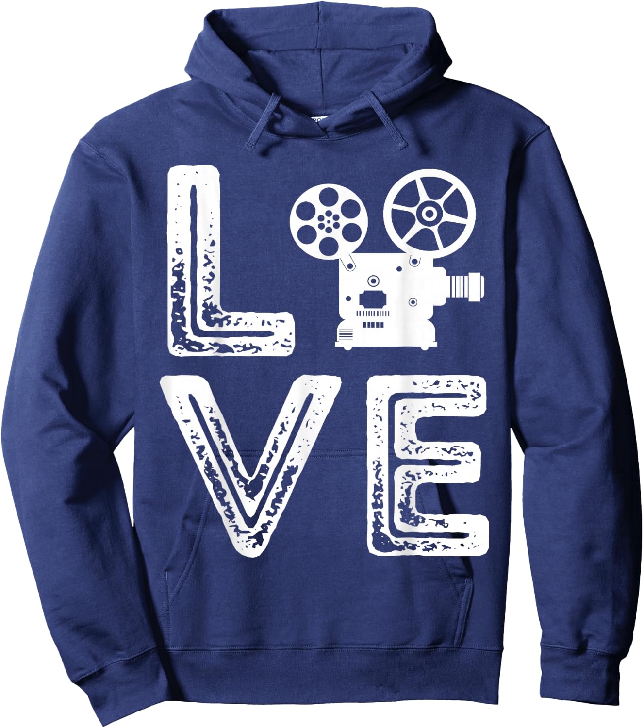 Filmmaker Camera Love Film Producer Cameraman Cinema Lover Hoodie - Hoodie | Navy