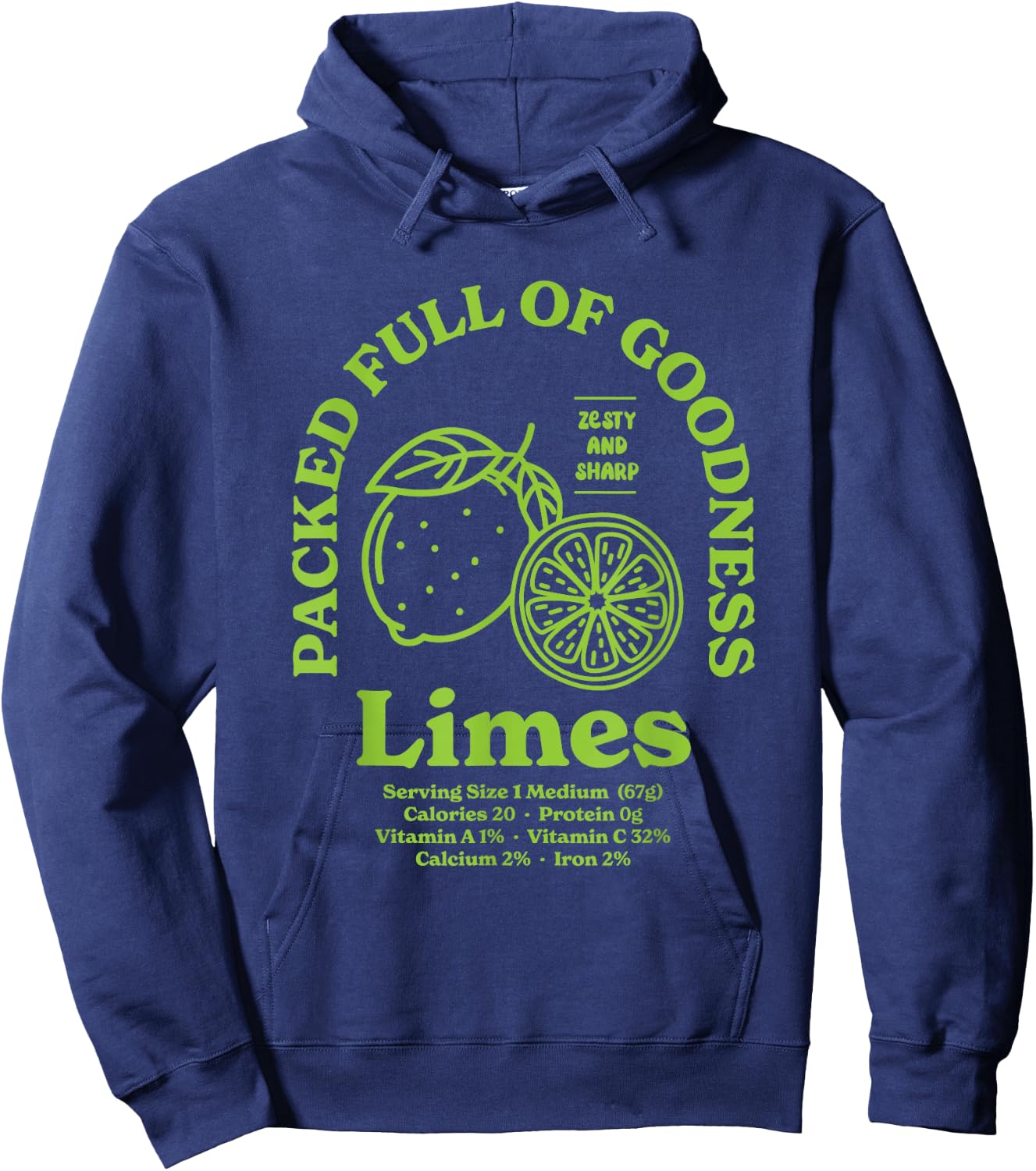 Limes Hoodie - Hoodie | Navy