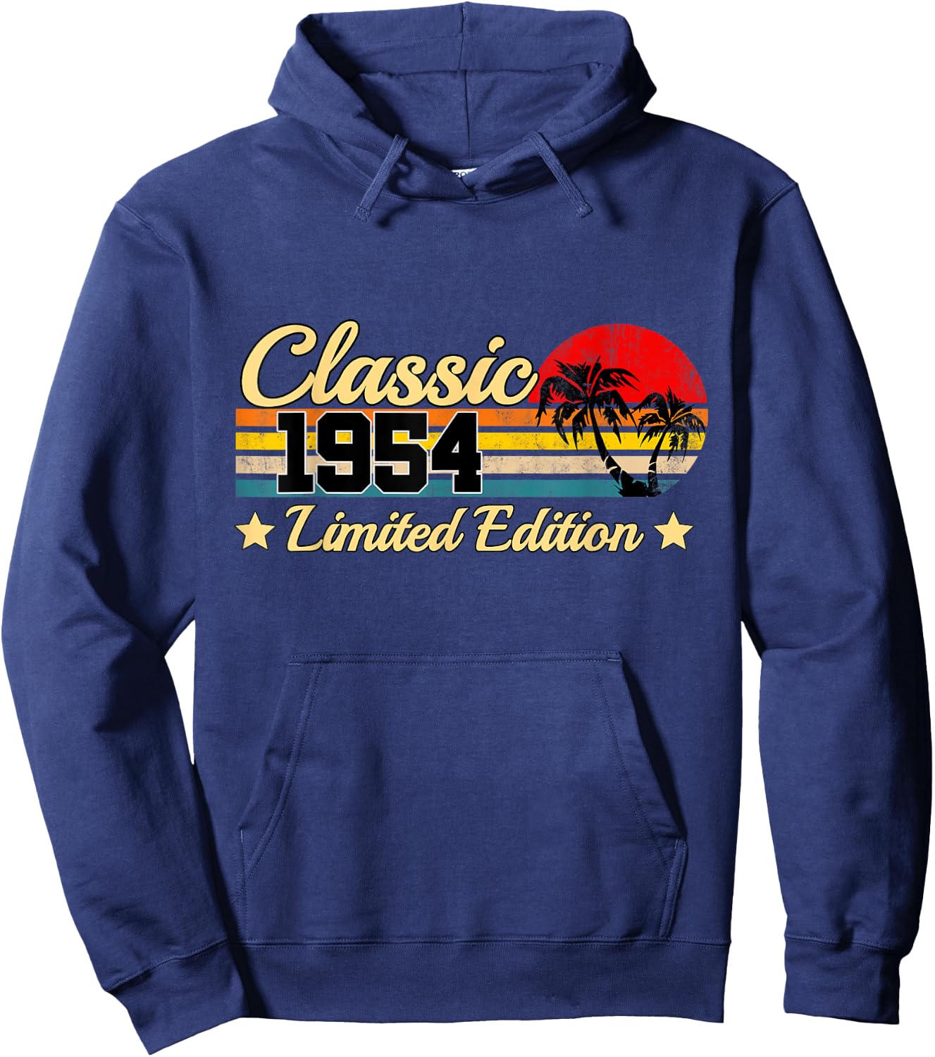 Classic 1954 Limited Edition 70 years Old Gift 70th Birthday Hoodie - Hoodie | Navy