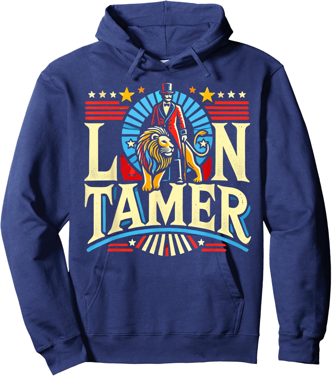 Lion Tamer Shirt Men Women Costume Ringmaster Costume Hoodie - Hoodie | Navy