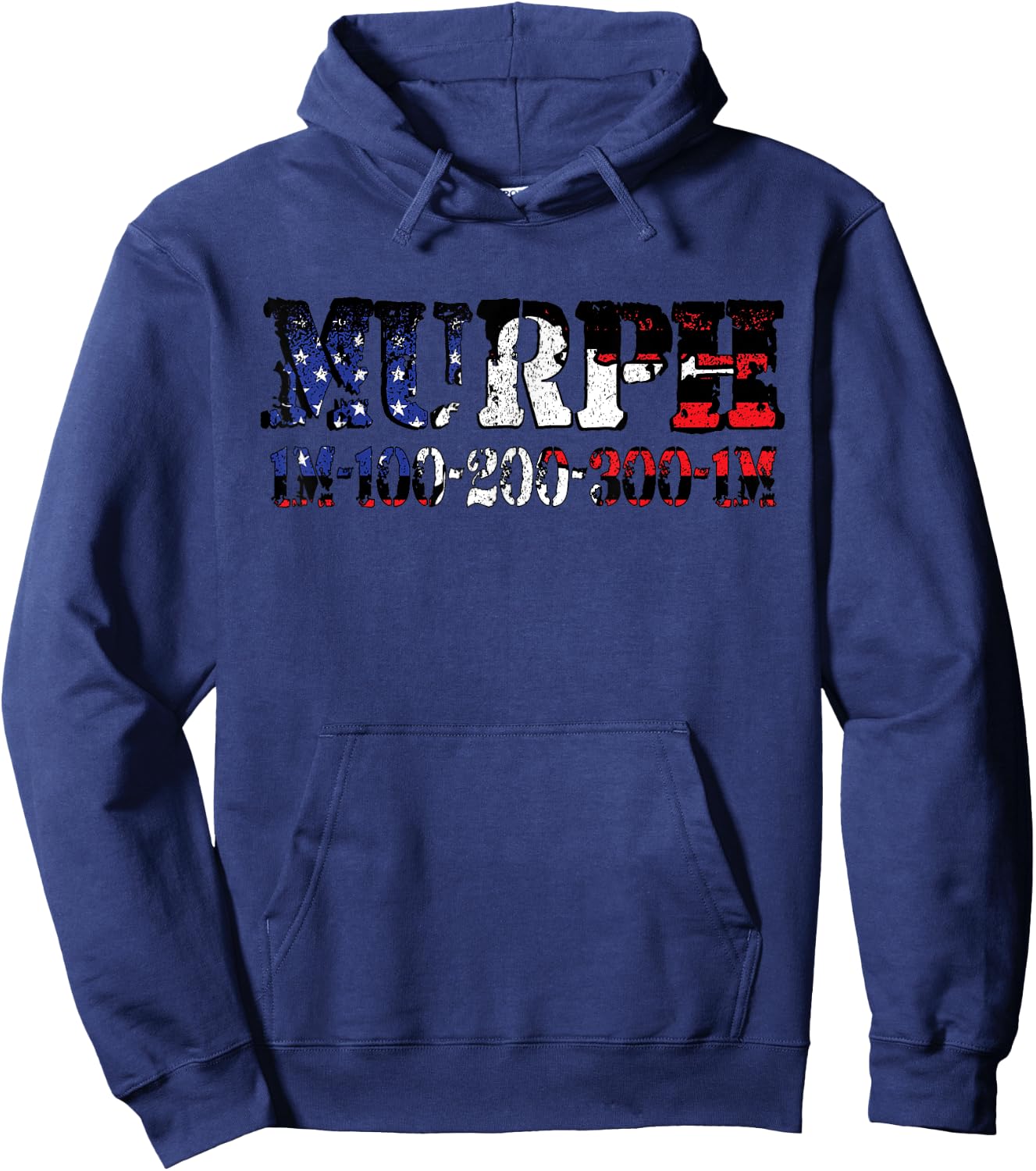 Fitness WOD Murph Gym Workout crosstraining Hoodie - Hoodie | Navy