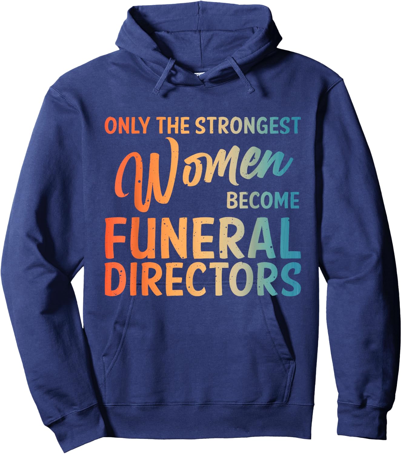 Mortician Gift Funeral Director Accessories Stuff Cool Funeral Director Art Girls Embalmer Mortician Hoodie - Hoodie | Navy