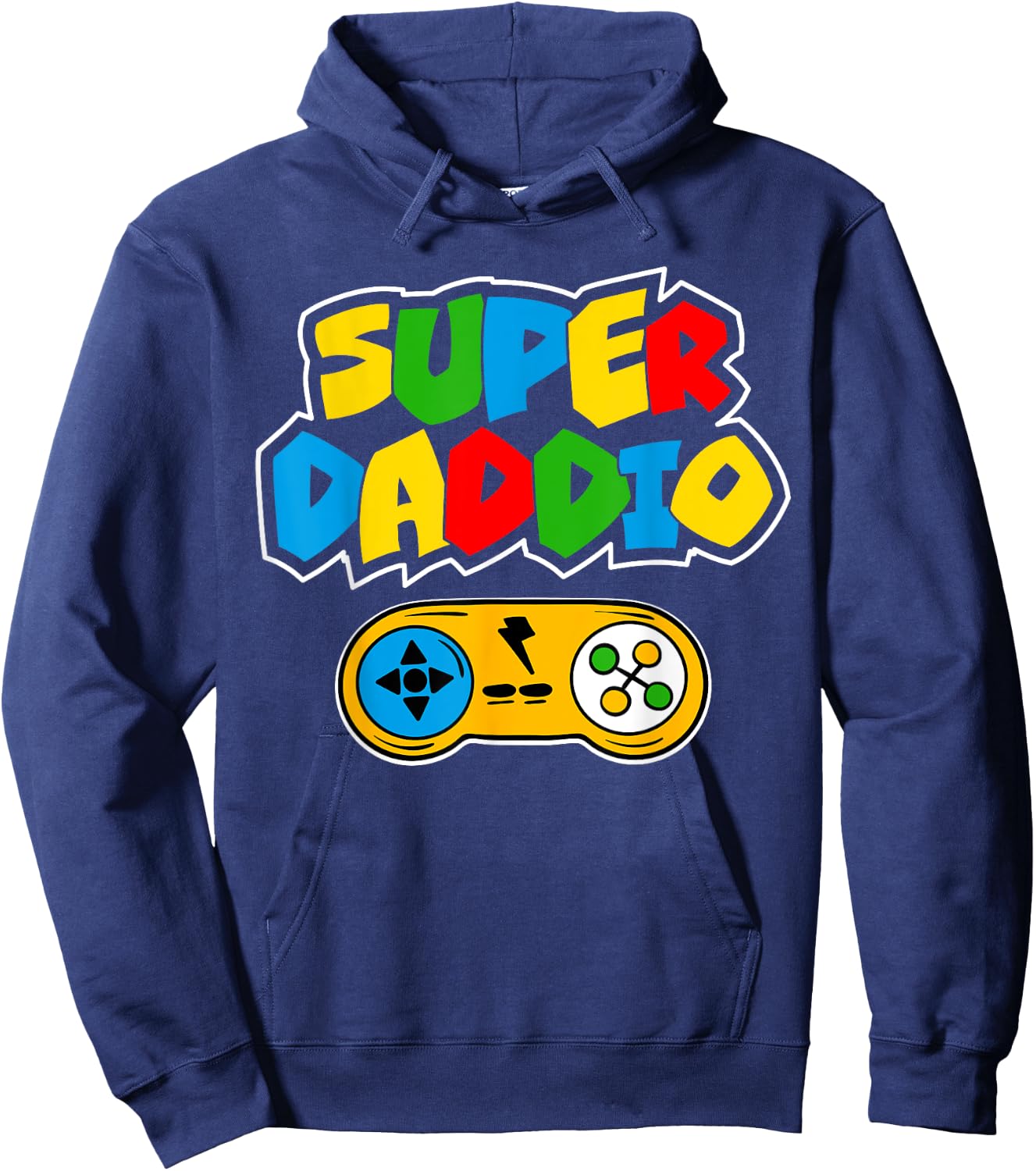 Super Daddio - Father's Day Gift - Father's Day Gift Hoodie - Hoodie | Navy