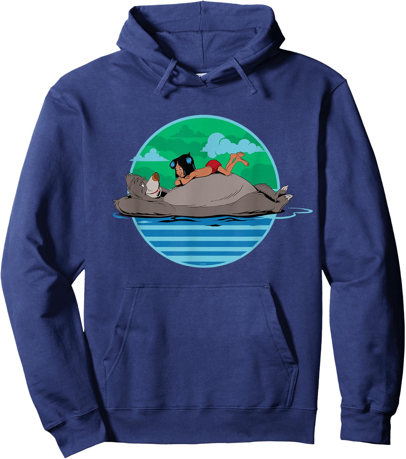 Disney The Jungle Book Baloo and Mowgli Hoodie - Hoodie | Navy