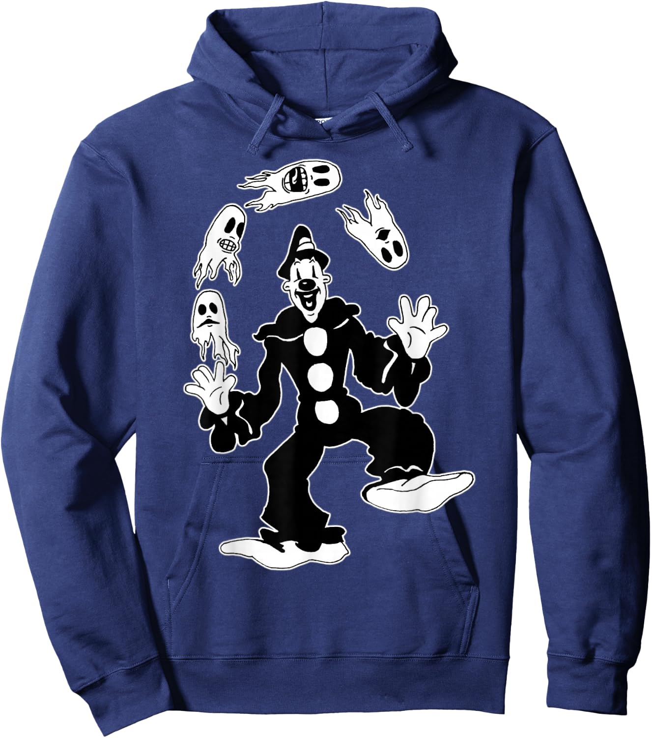 Koko the Clown Juggling Ghosts Hoodie - Hoodie | Navy