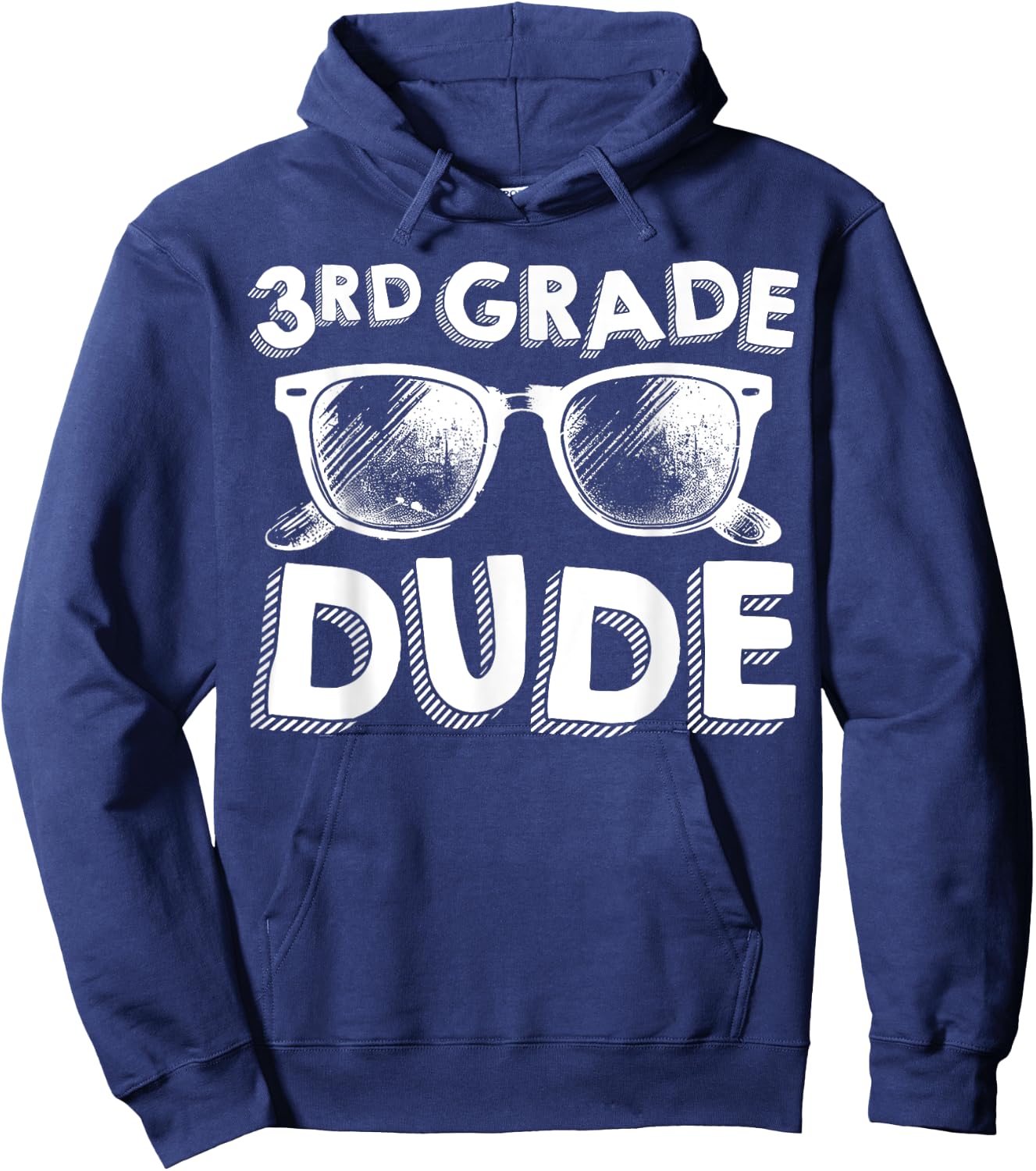 3rd Grade Dude Shirt Funny Back To School Third Grade Gift Hoodie - Hoodie | Navy