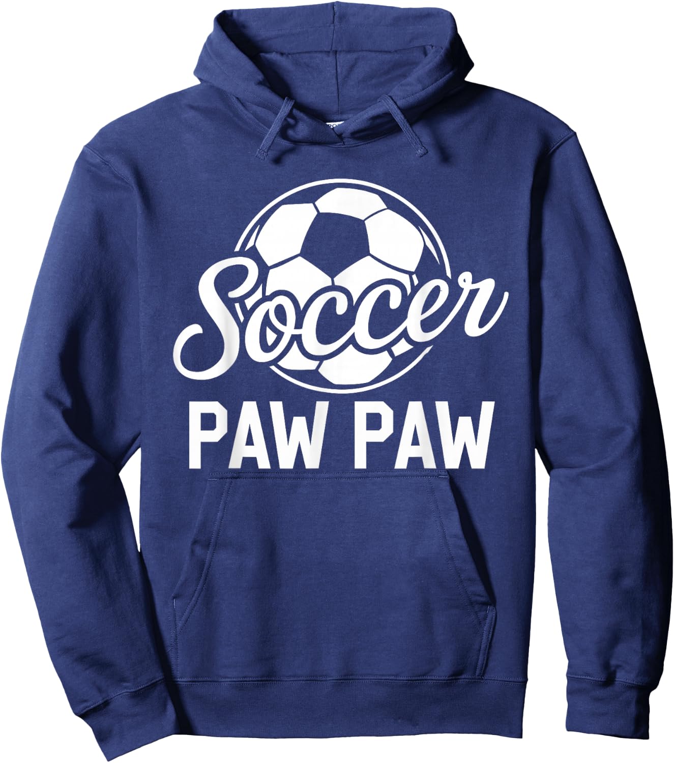Soccer Paw Paw Soccer Player Lover Hoodie - Hoodie | Navy