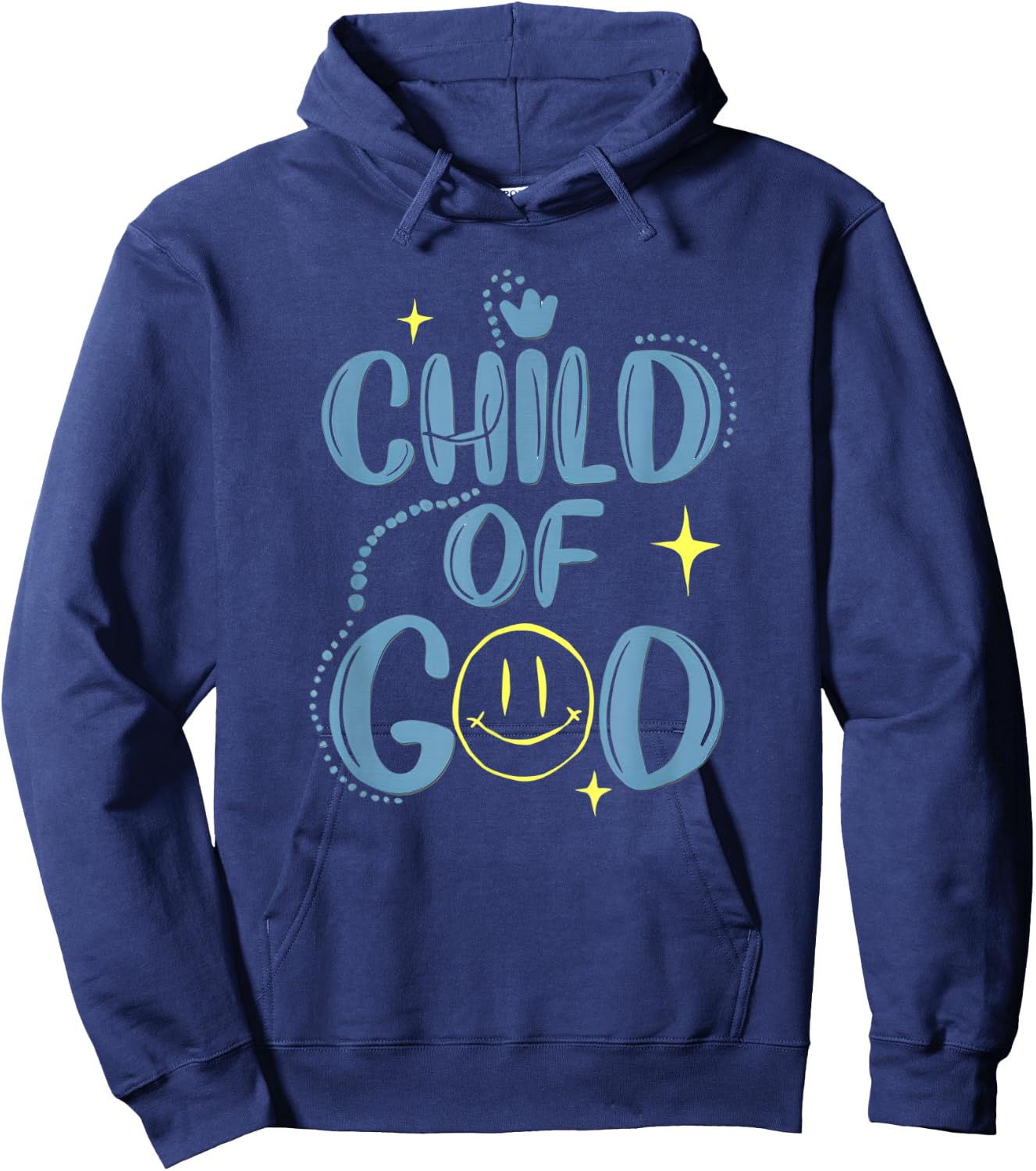 Child of God! Back to School Bold Christian Kids Hoodie - Hoodie | Navy