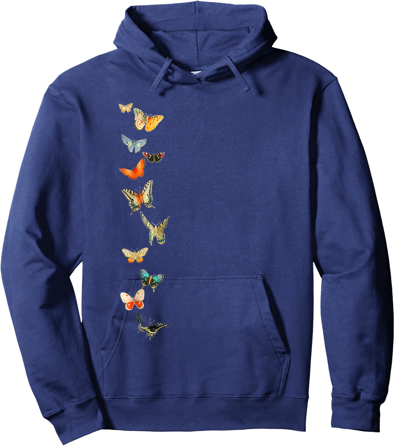 Butterflies Butterfly stylish Hoodie - Hoodie | Navy