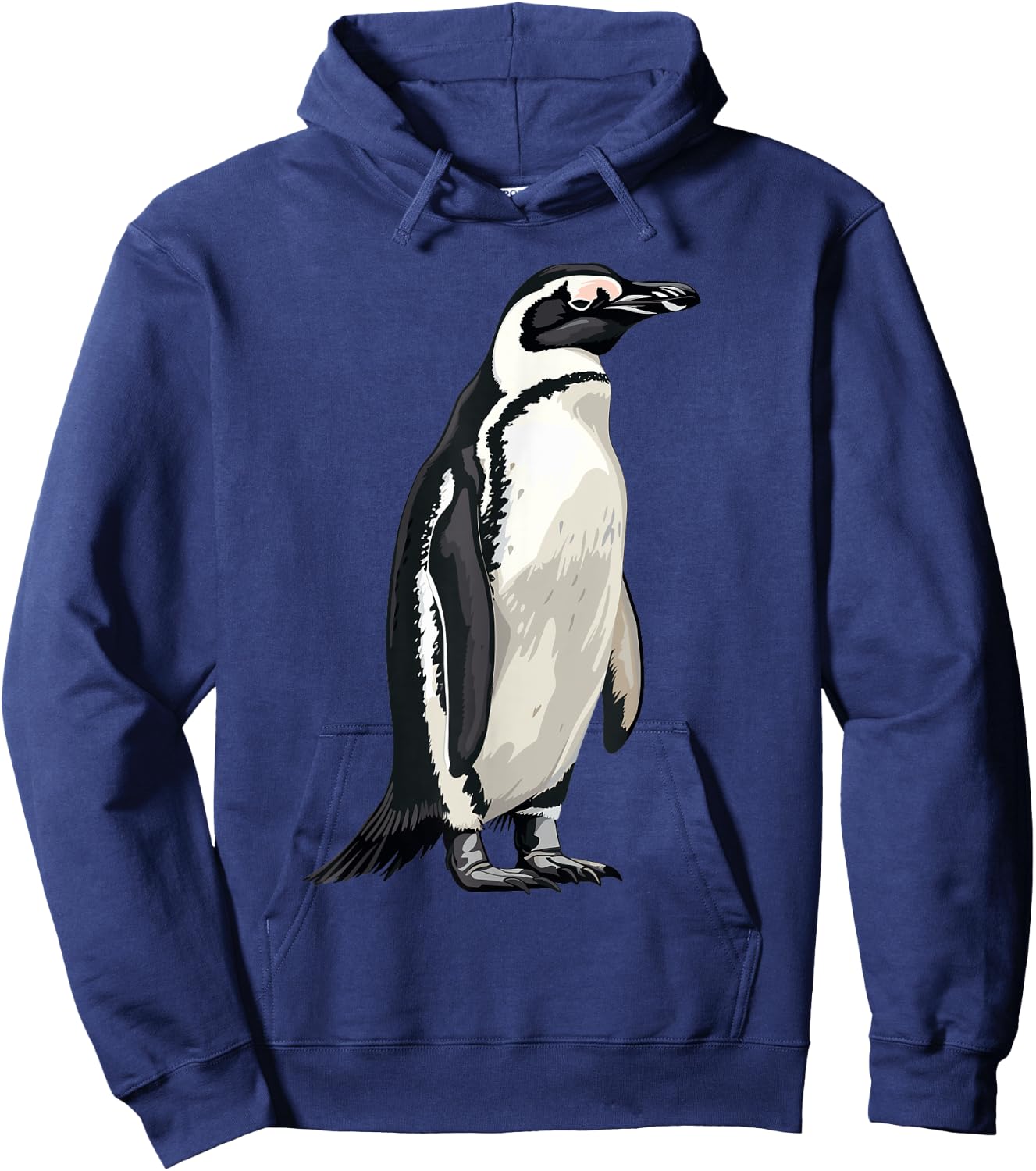 Penguin Women Design Penguin Graphic , Black, Small Hoodie - Hoodie | Navy