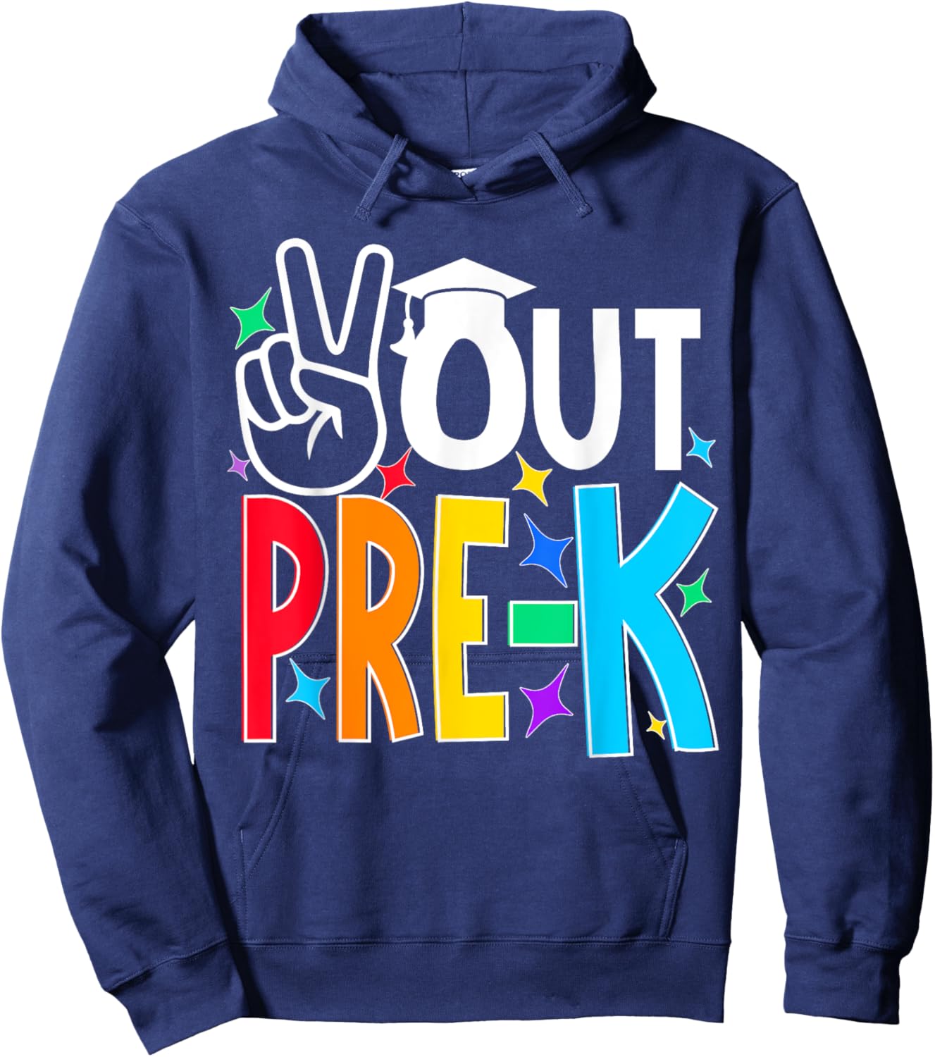 Peace Out Pre Kindergarten Last Day of Pre-k kids Hoodie - Hoodie | Navy