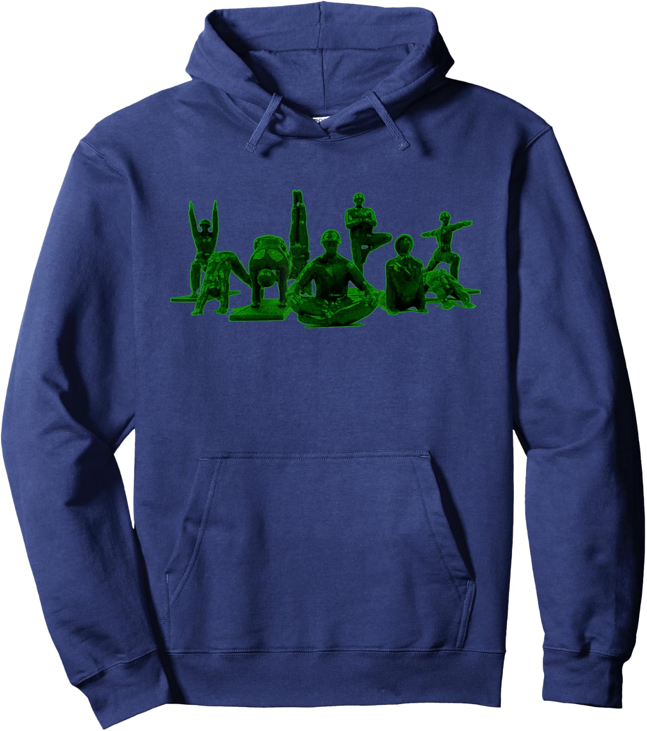 Military Yoga Shirt PTSD Awareness Police Army Armed Forces Hoodie - Hoodie | Navy