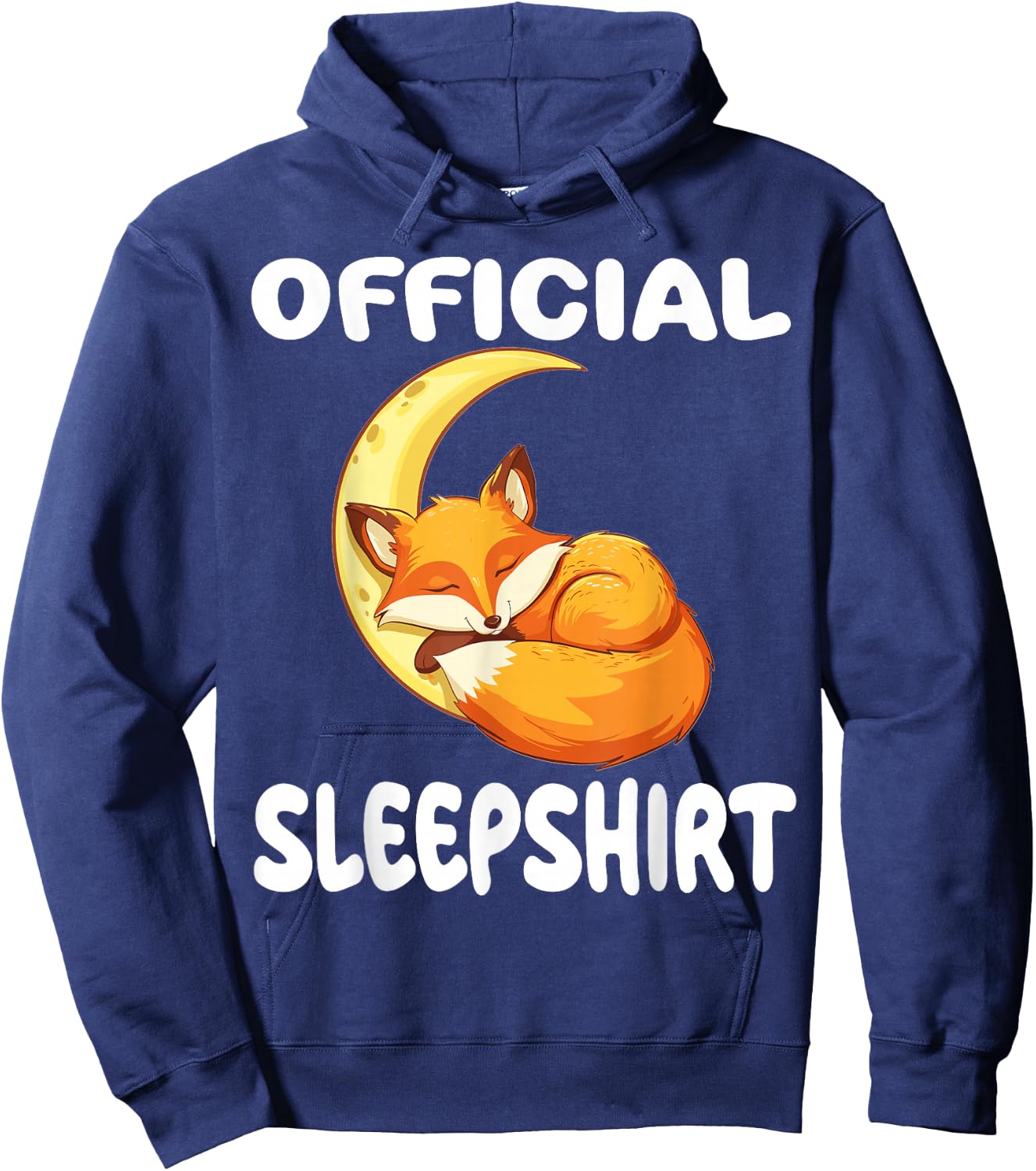 Fox Official Sleepshirt Pajamas Nightgown Hoodie - Hoodie | Navy