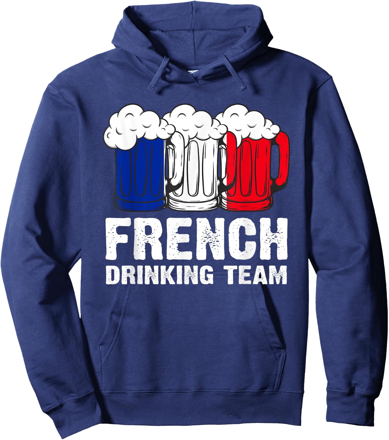 French Drinking Team France Hoodie - Hoodie | Navy