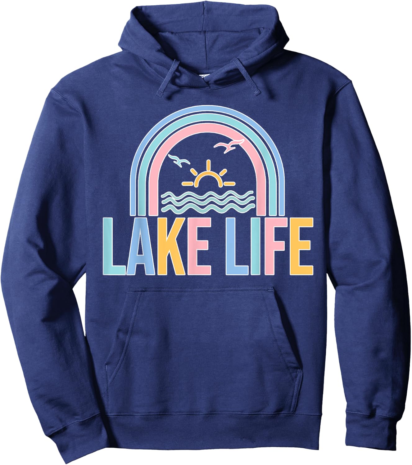 Lake Mode An Lake Life Summer Holiday Women's Lake Hoodie - Hoodie | Navy