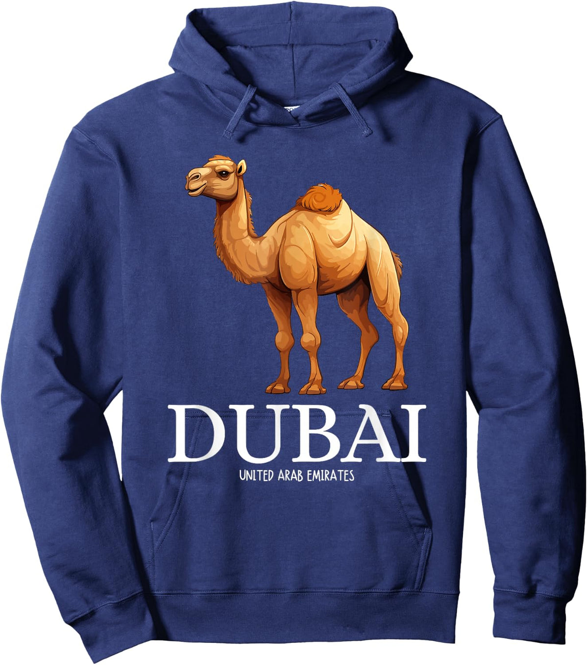 Dubai Camel Souvenir Hoodie - Hoodie | Navy