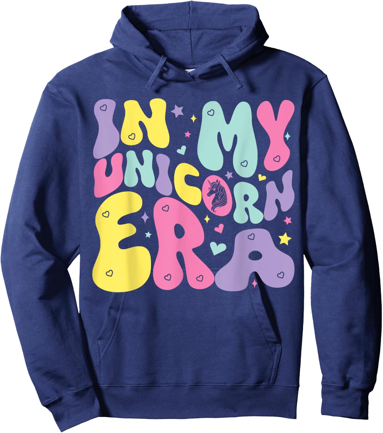 In My Unicorn Era Hoodie - Hoodie | Navy