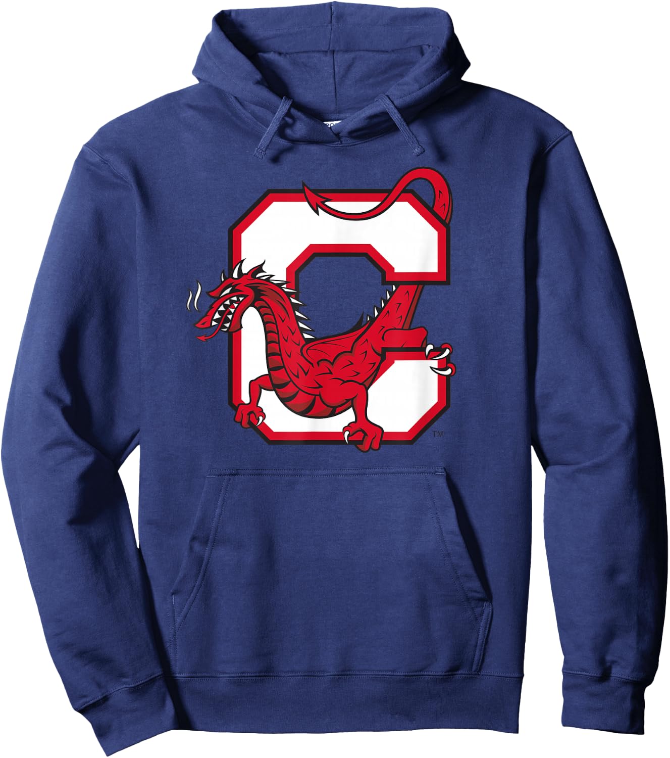 SUNY Cortland Red Dragons C Mark Hoodie - Hoodie | Navy