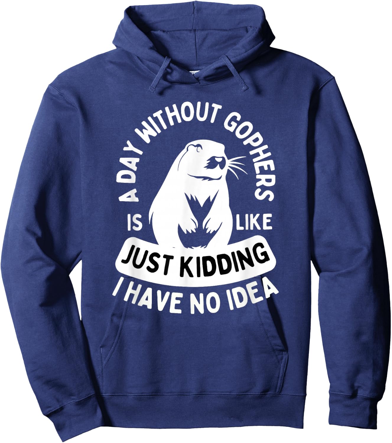 Gopher Shirt Animal Lover Gopher Lover Gophers Hoodie - Hoodie | Navy