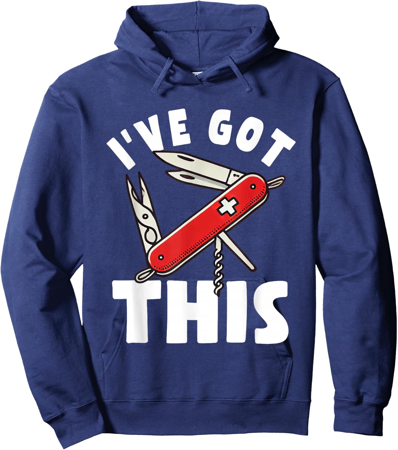 I've Got This - Army Knife Wear Switzerland Sackmesser Hoodie - Hoodie | Navy