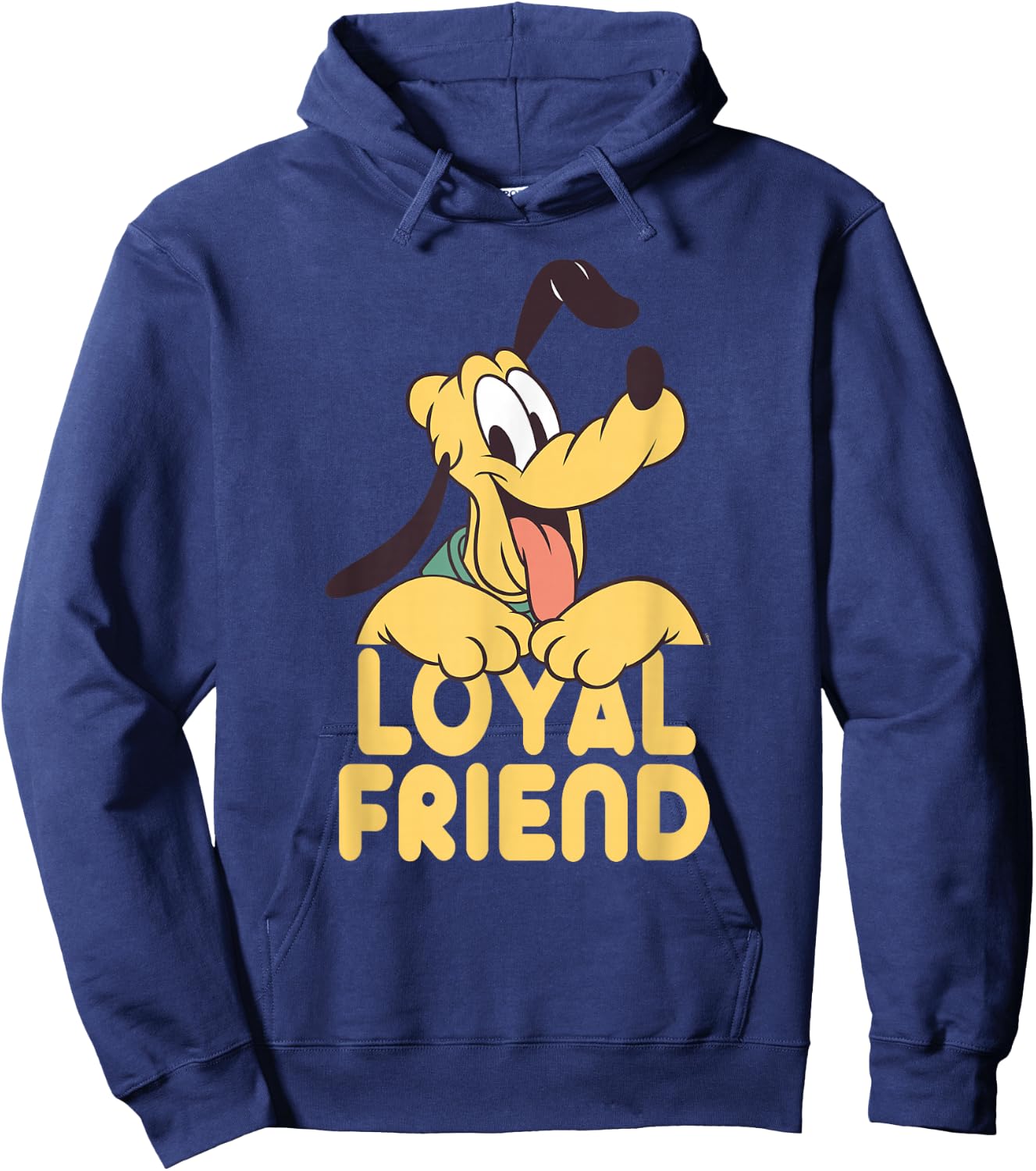 Disney Pluto Mickey Mouse’s Dog Pal Loyal Friend Hoodie - Hoodie | Navy